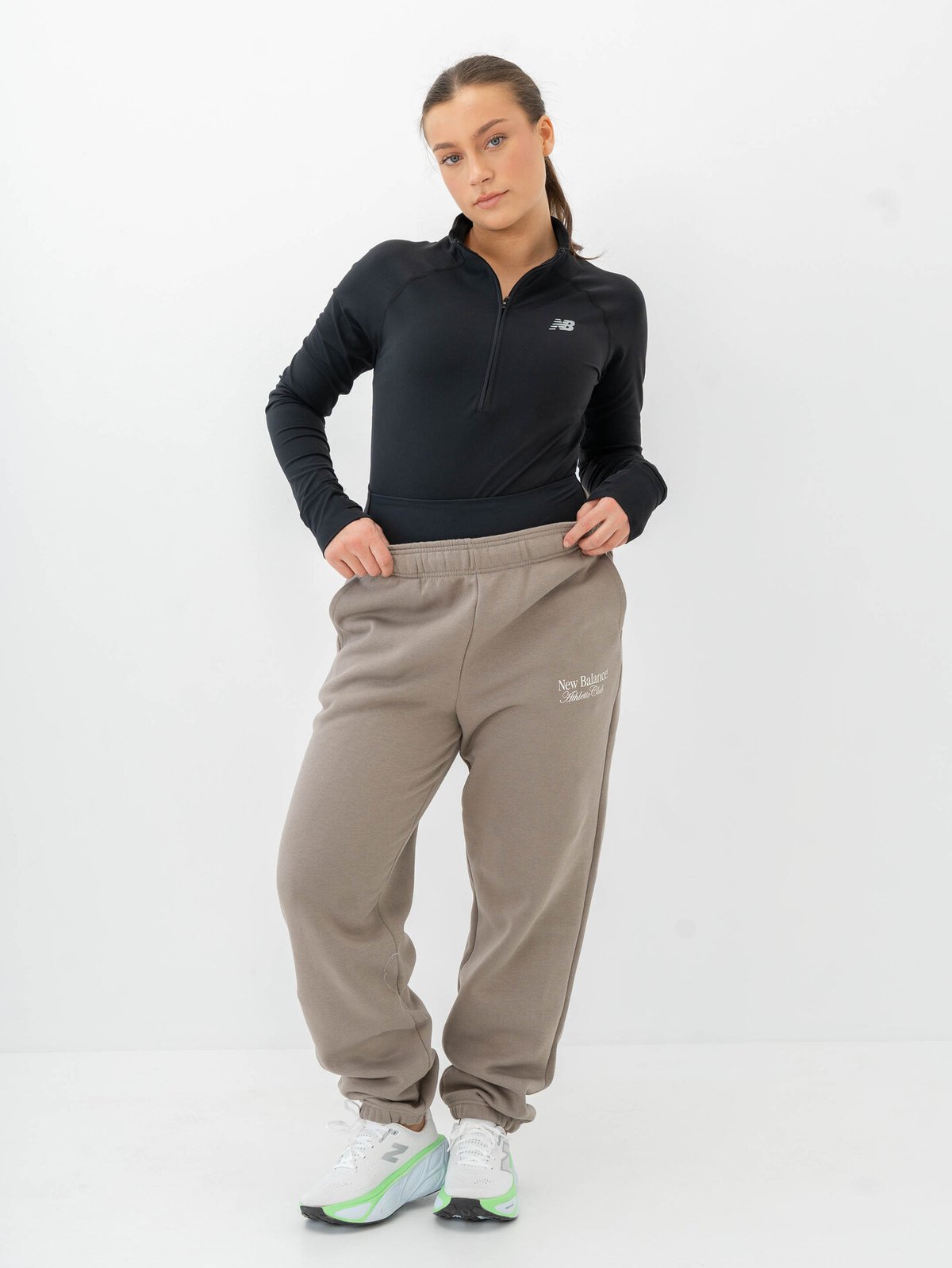 New Balance Linear Fleece Jogger Dockside