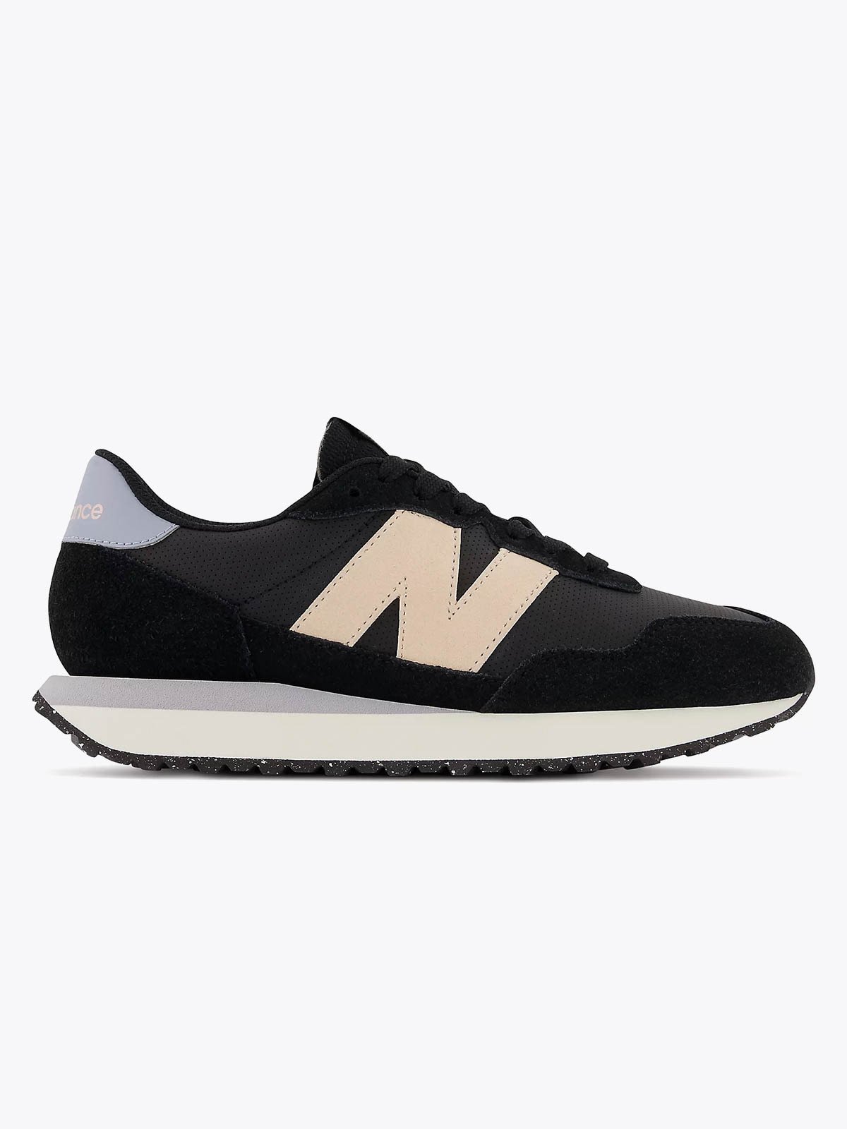 New Balance WS237 Black with Vintage Rose