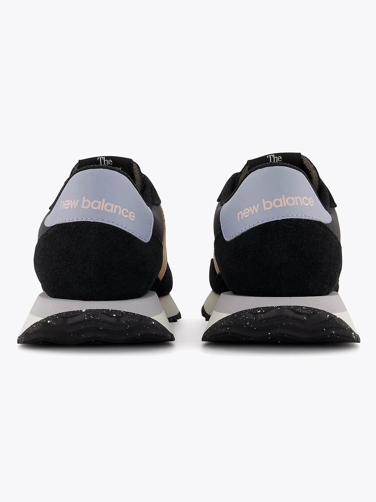 New Balance WS237 Black with Vintage Rose