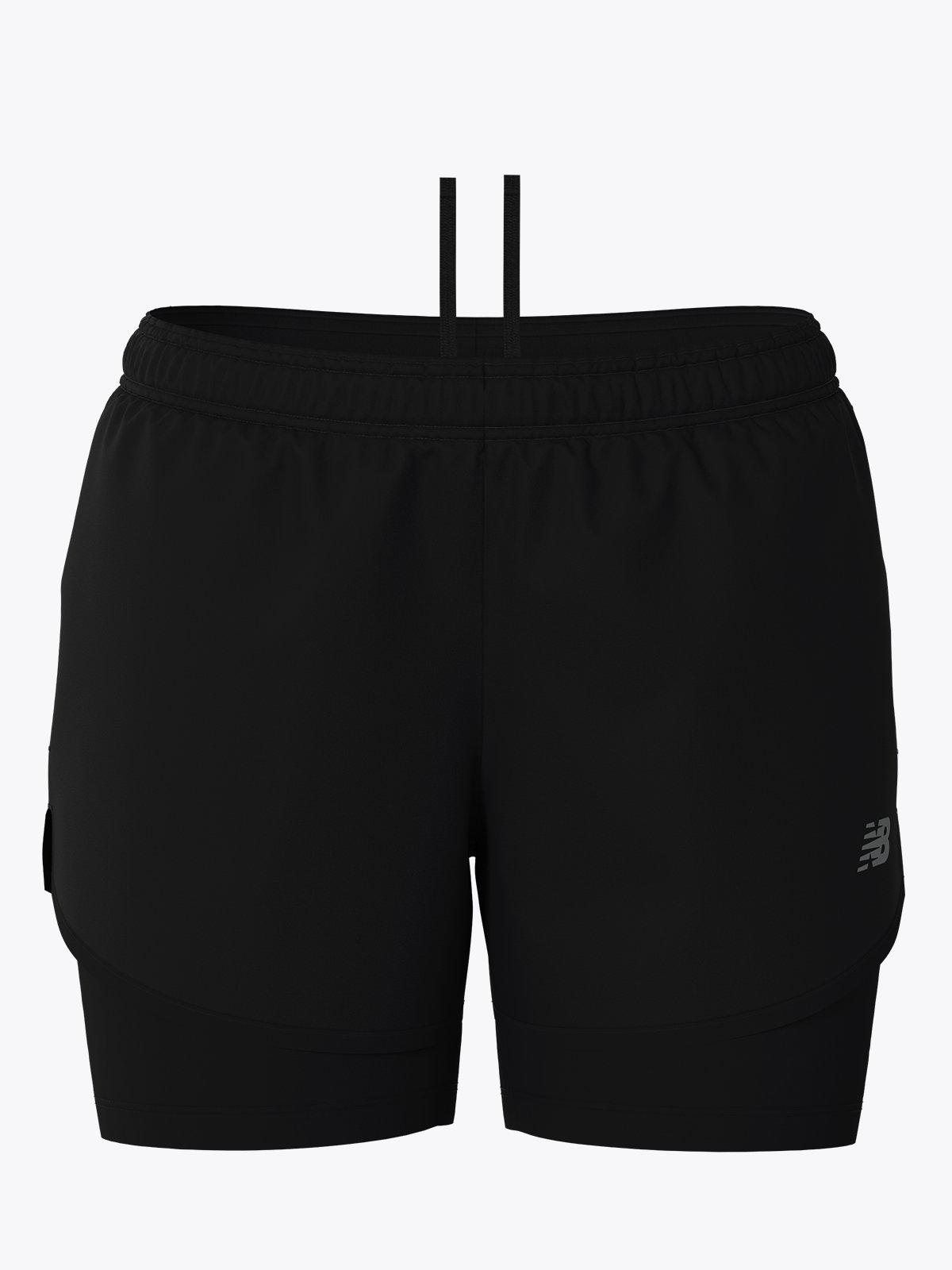 New Balance Sport Essentials 2 in 1 short Black