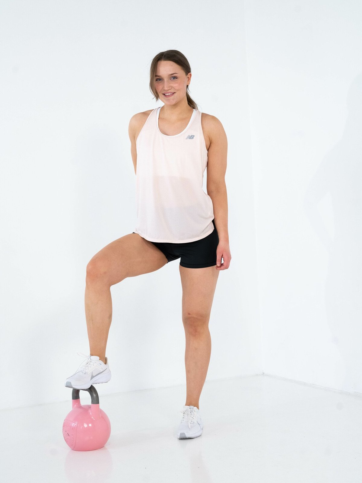 New Balance High Rise Short 3 inch Black