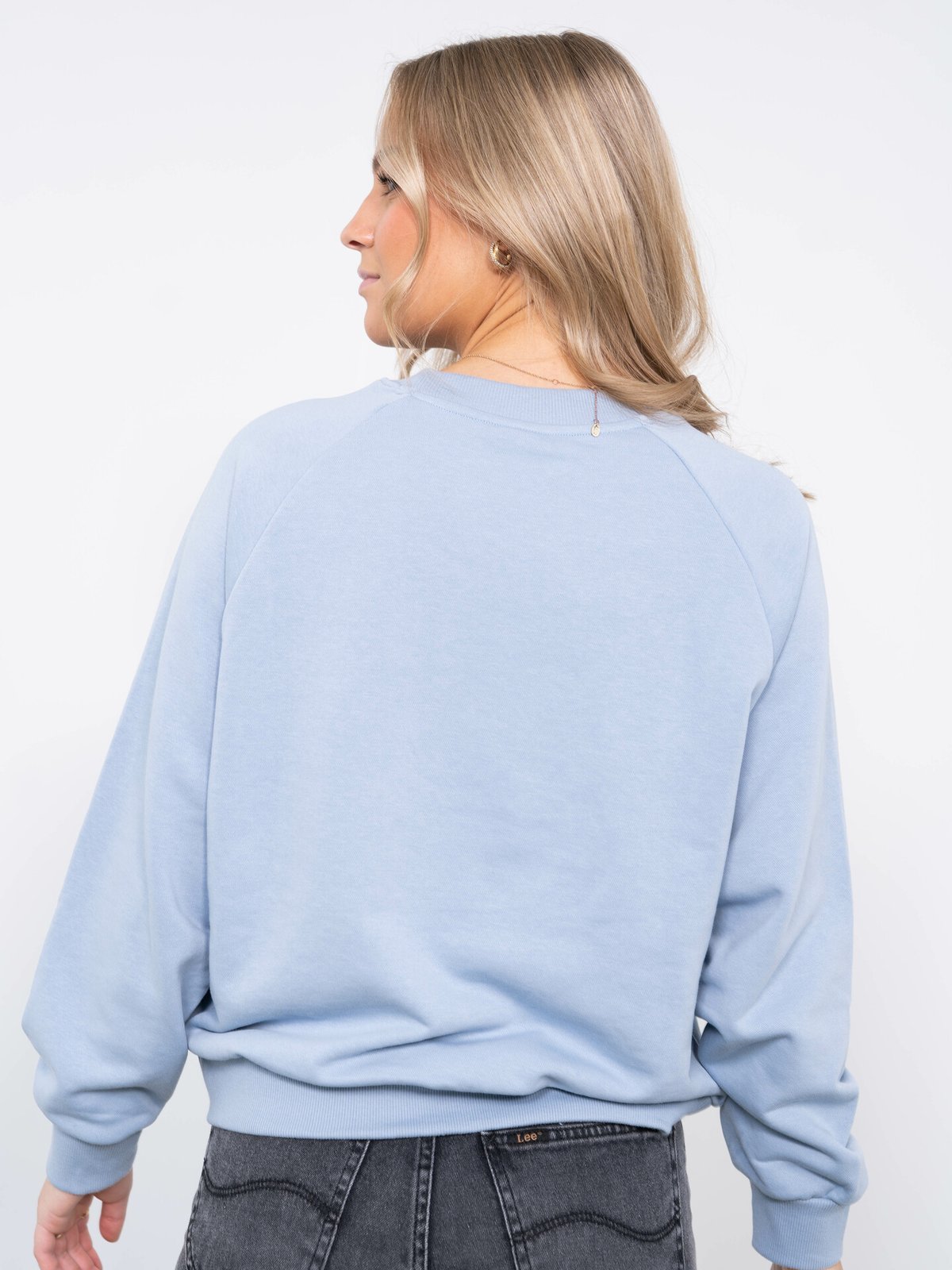 New Balance Essentials Graphic Crew Light Arctic Grey