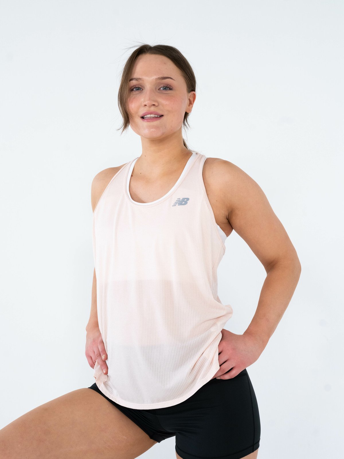 New Balance Athletics Tank Quartz pink heather