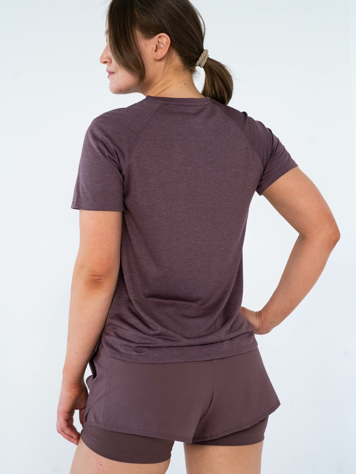 New Balance Athletics T-shirt Licorice Heather