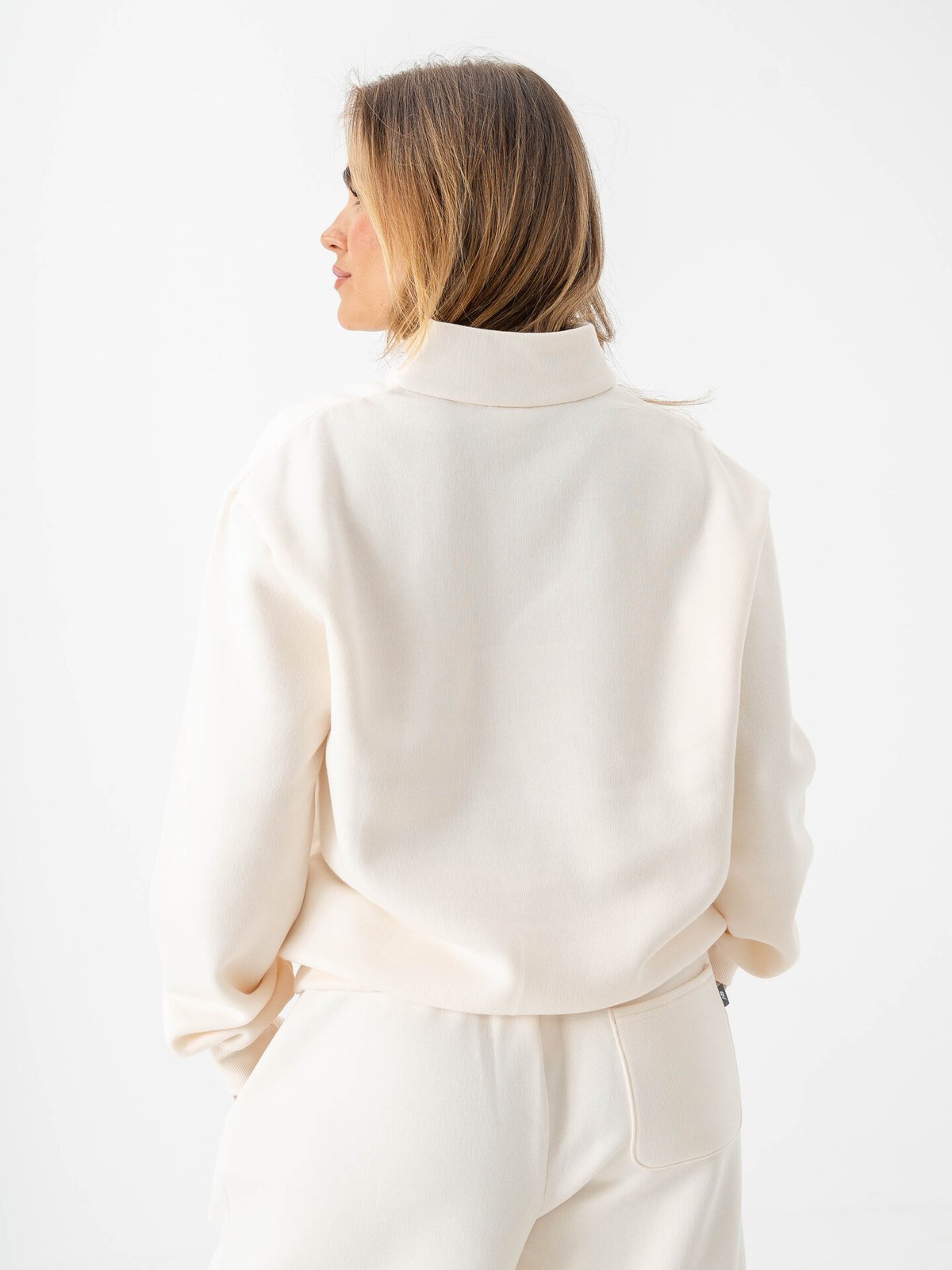 New Balance Linear Heritage Fleece Half Zip Permafrost