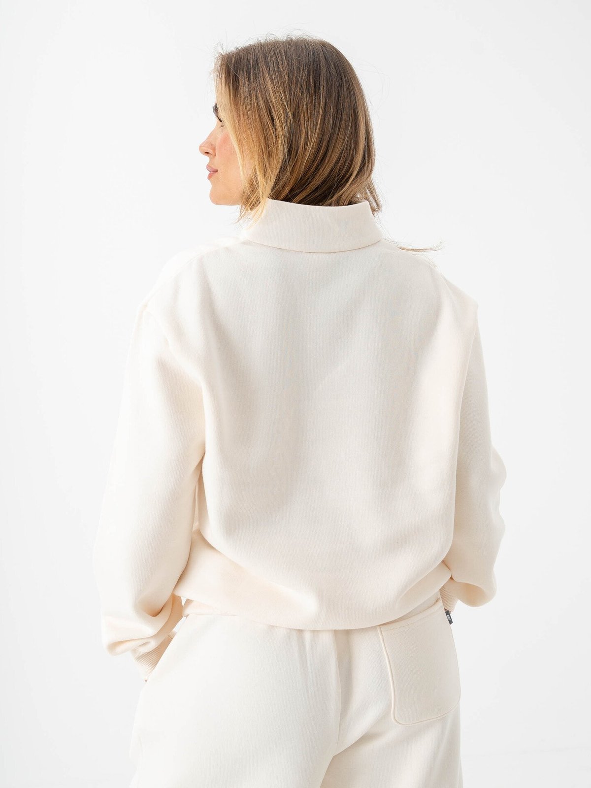 New Balance Linear Heritage Fleece Half Zip Permafrost