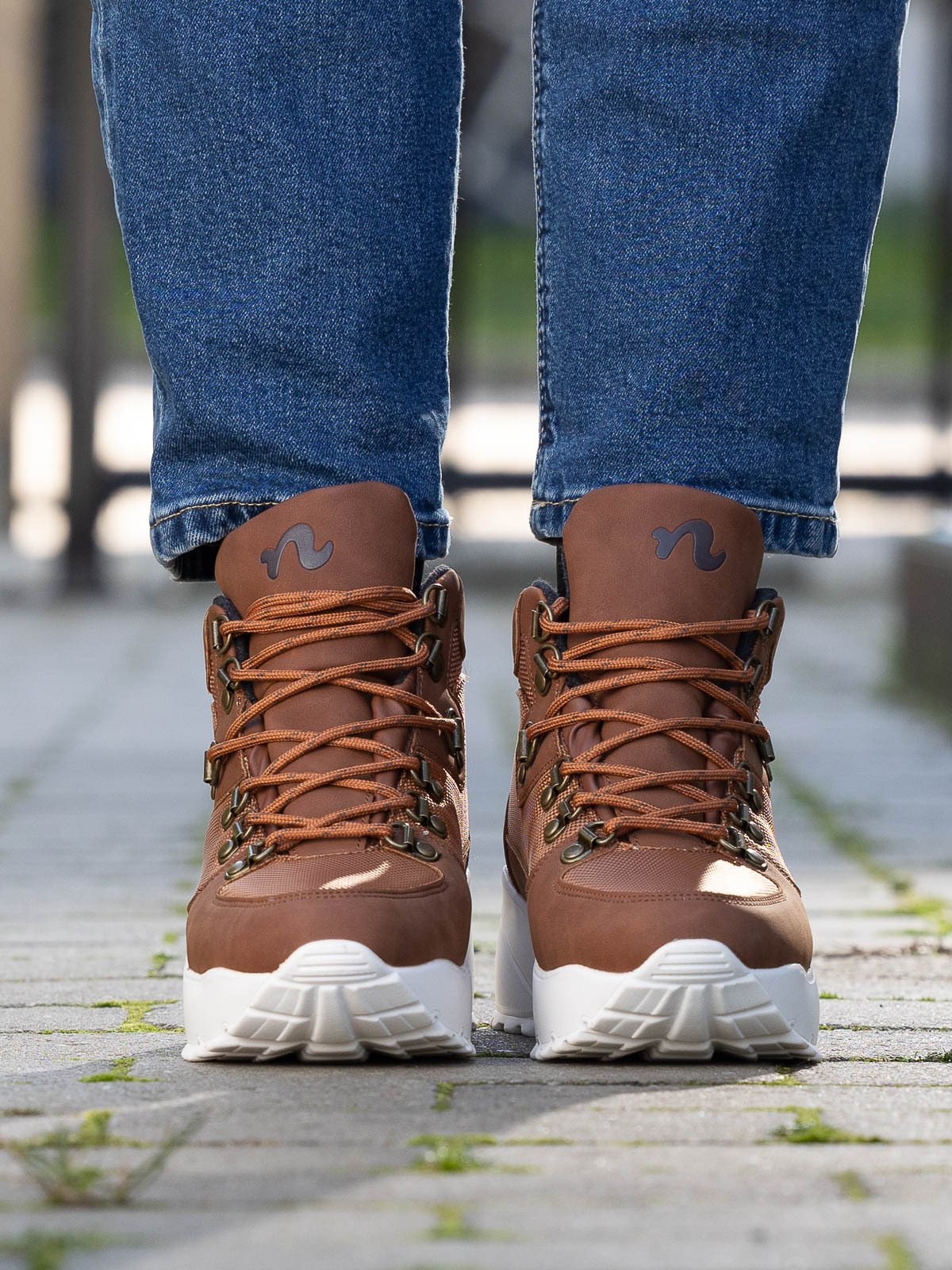 Noodles Chunky Hiker Rust