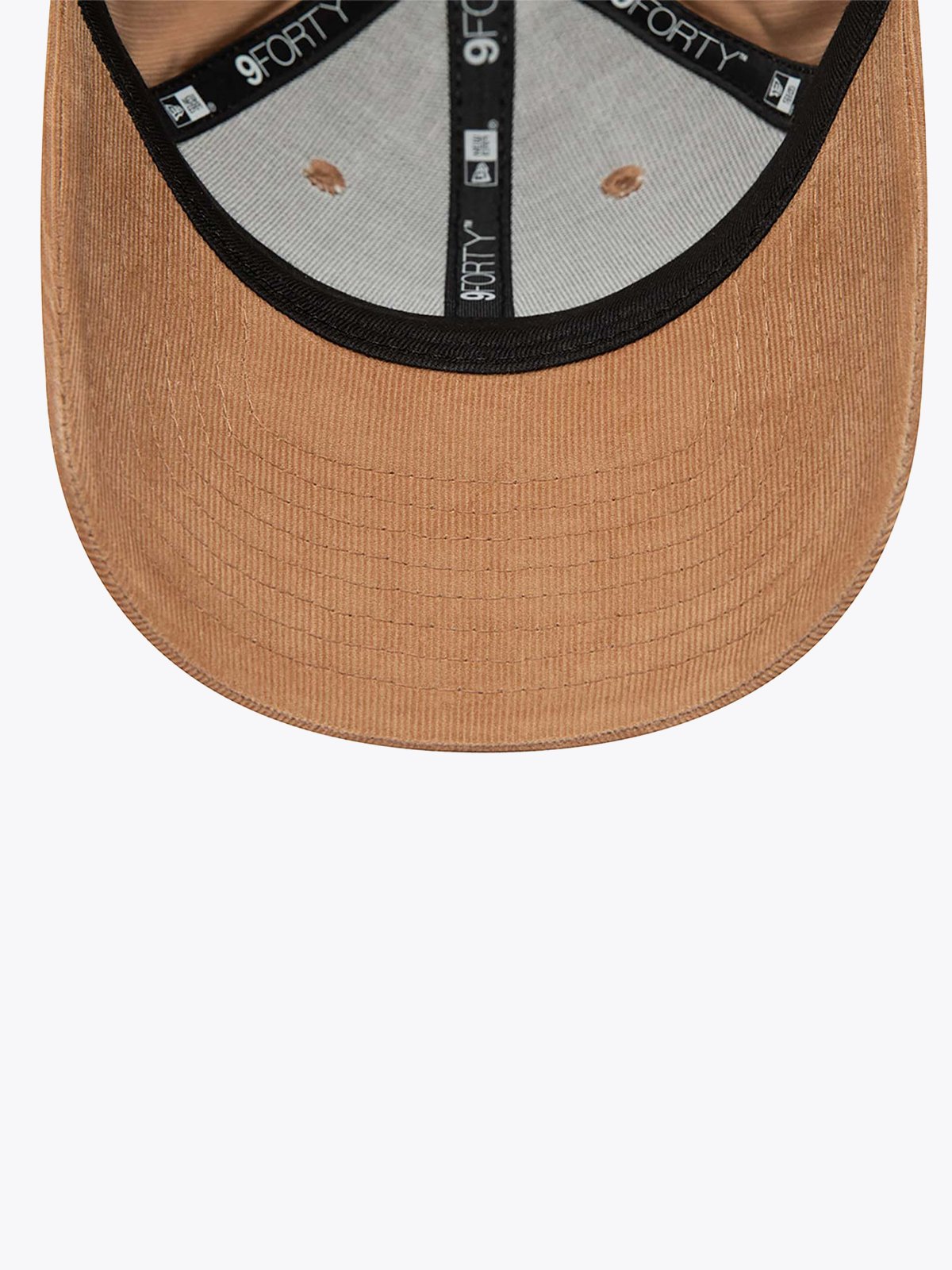 New Era Womens Cord Logo 9Forty Cream