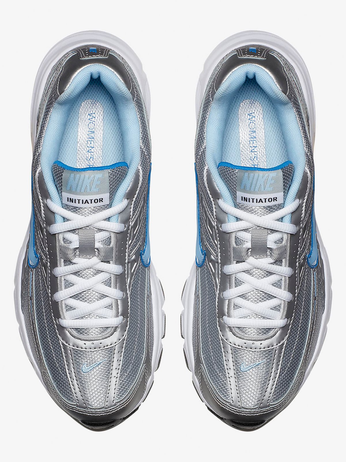 Nike Initiator Metallic Silver / White / Cool Grey / Ice Blue