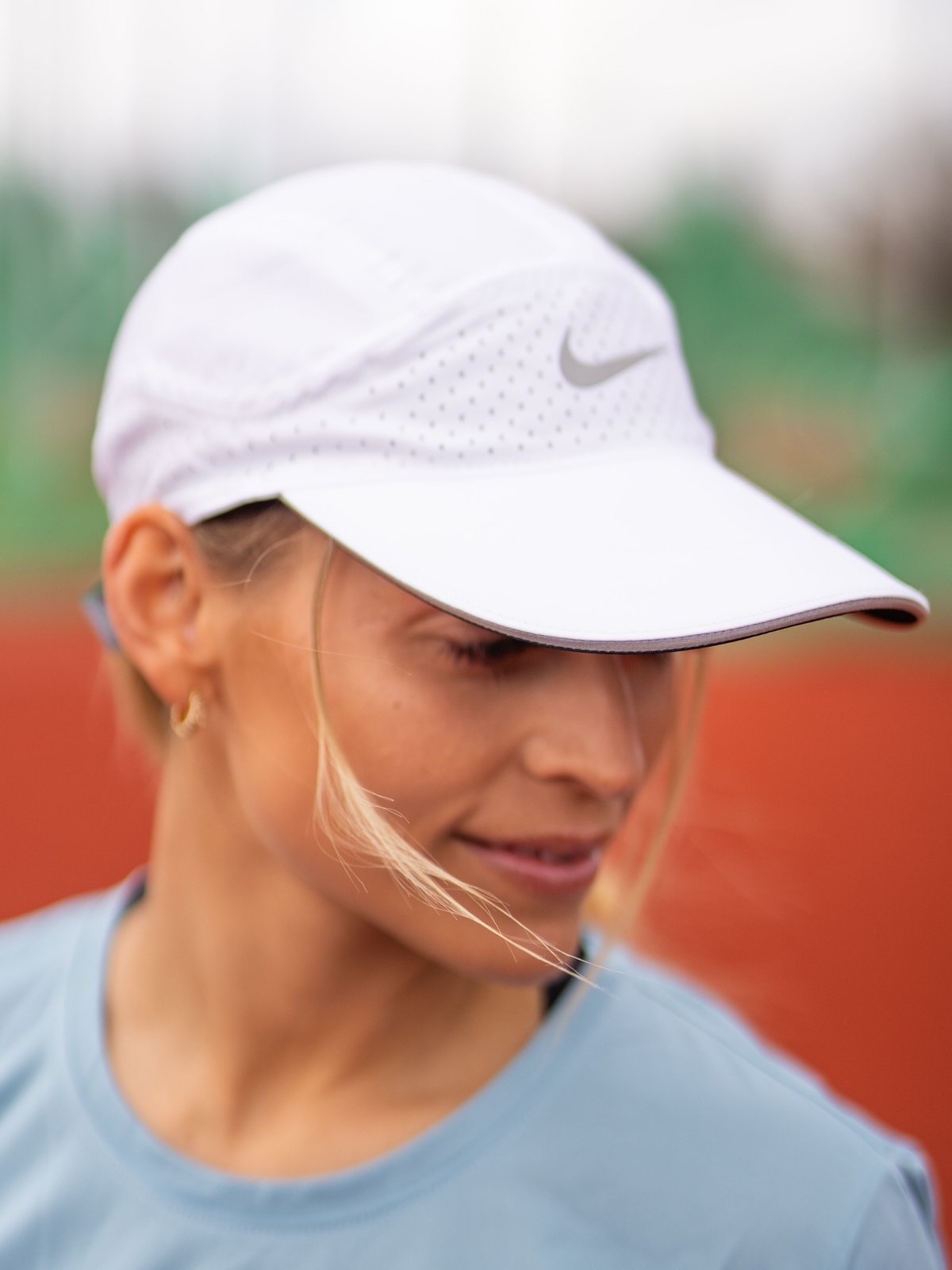 Nike Aero Running Cap White/ Reflective Silver