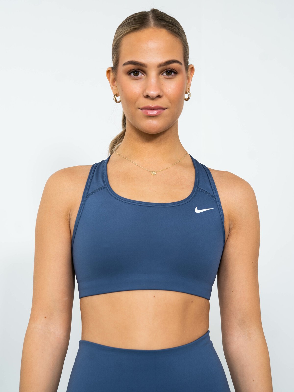 Nike Swoosh Bra Non-Pad Diffused Blue/White