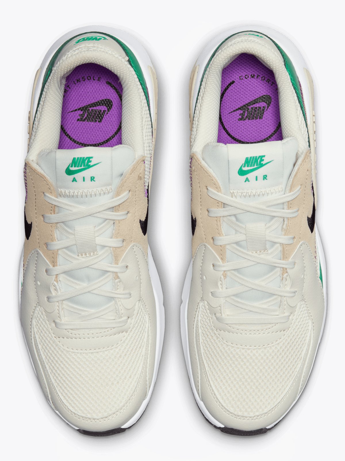 Nike Air Max Excee Sail/Black-Sanndrift-Stadium Green