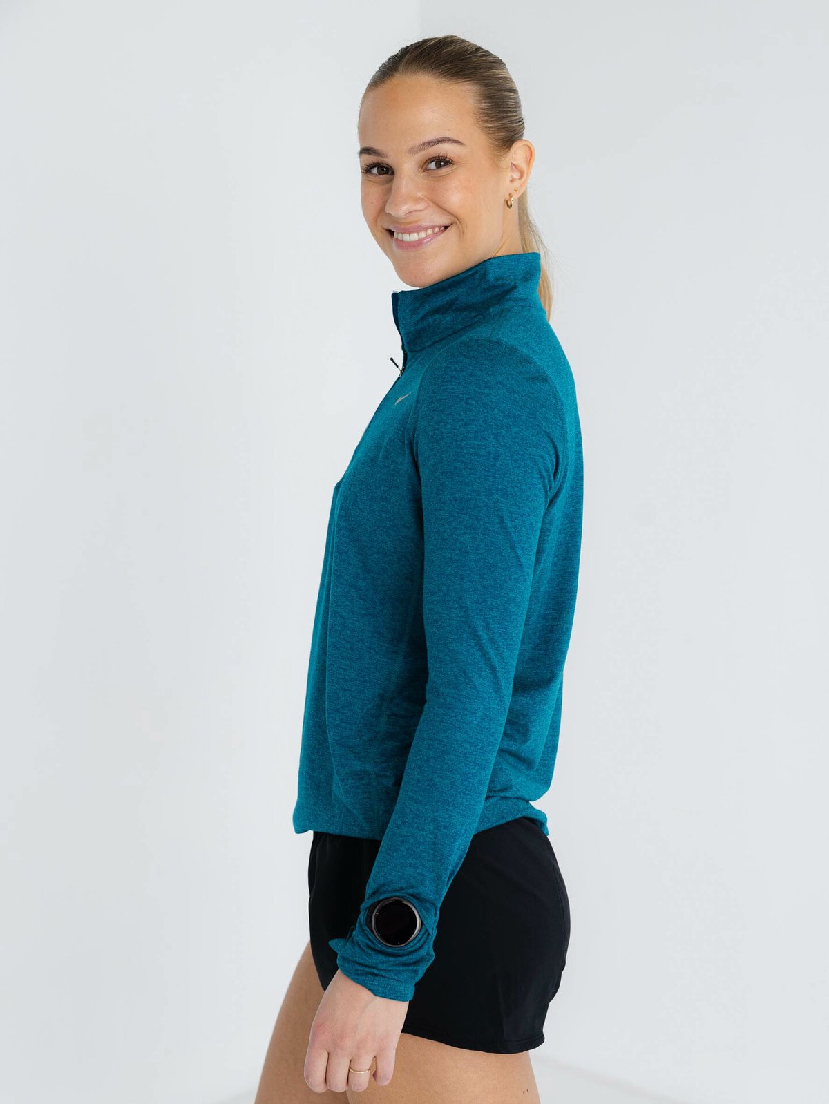 Nike Element Top Halfzip Valerian Blue/ Reflective Silver