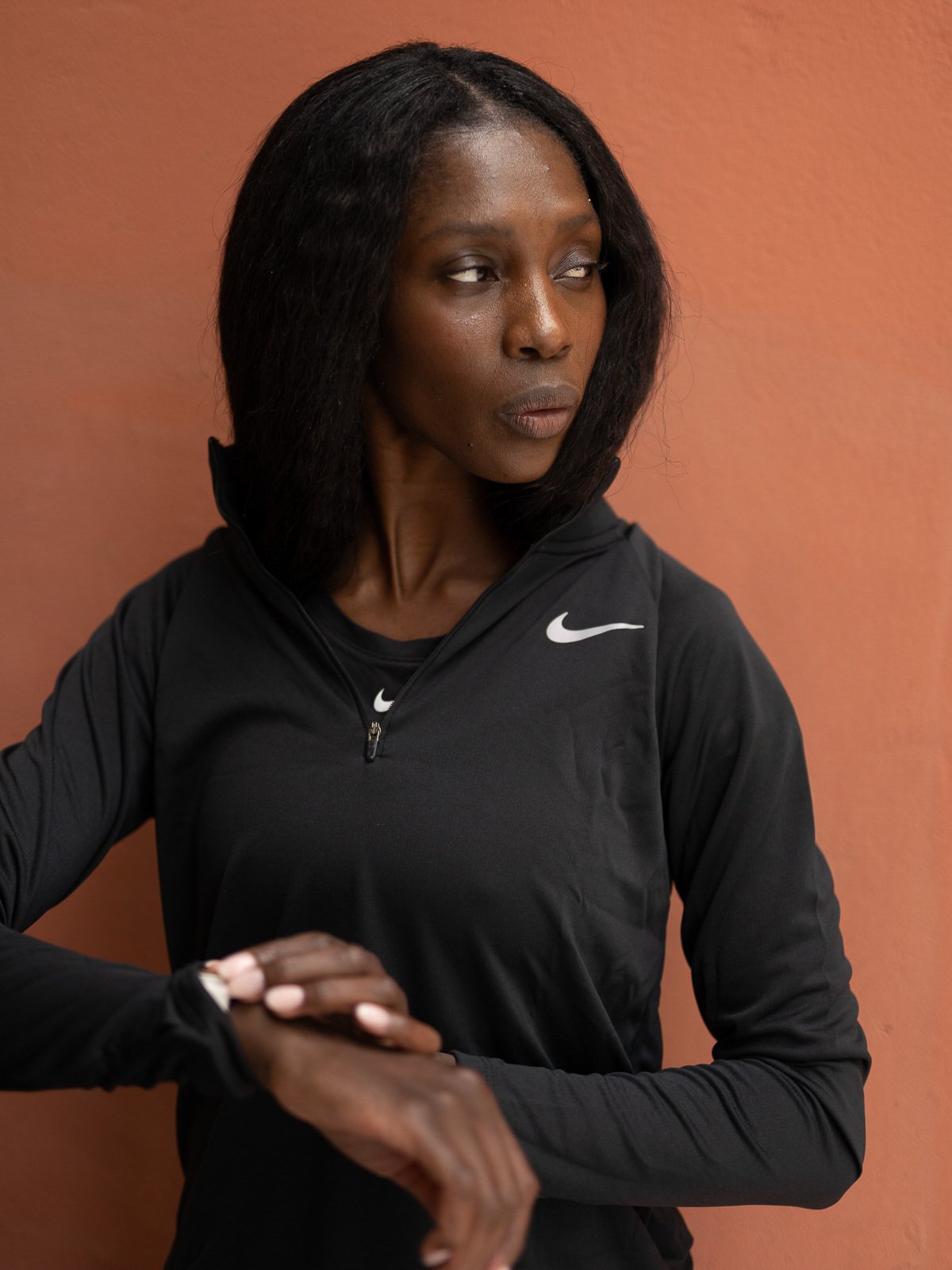 Nike Pacer Halfzip Black/ Reflective Silver