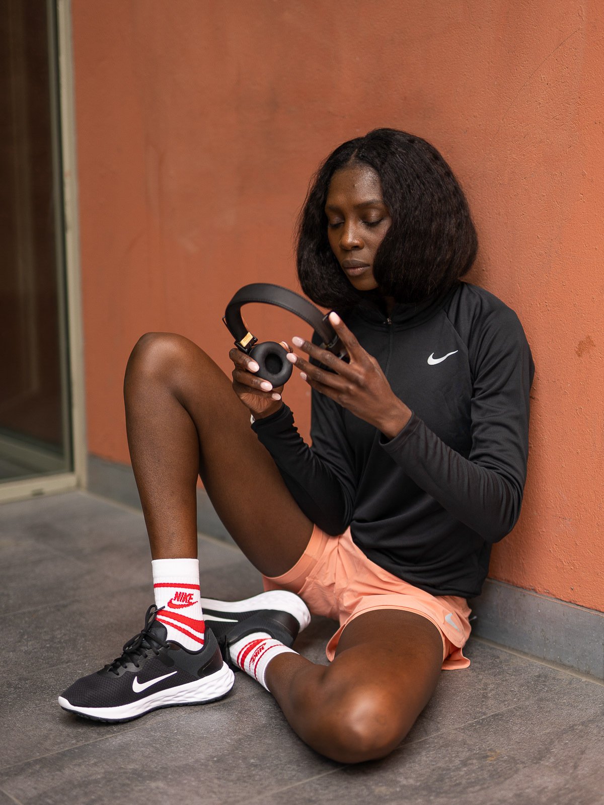 Nike Pacer Halfzip Black/ Reflective Silver