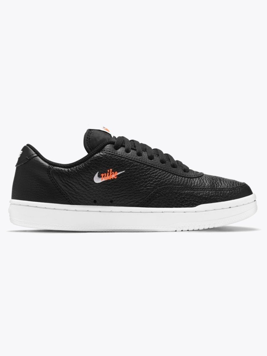 Nike Court Vintage Premium Black/ White-Total Orange