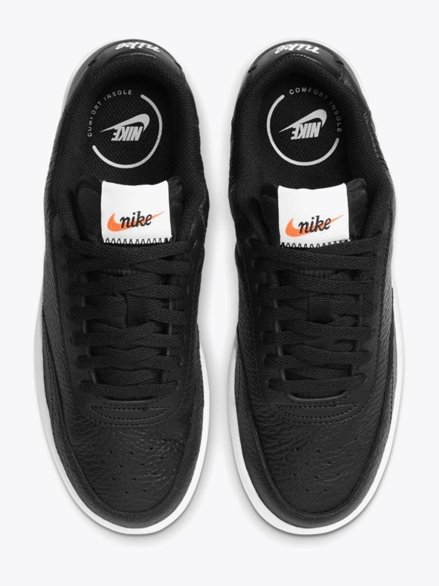 Nike Court Vintage Premium Black/ White-Total Orange