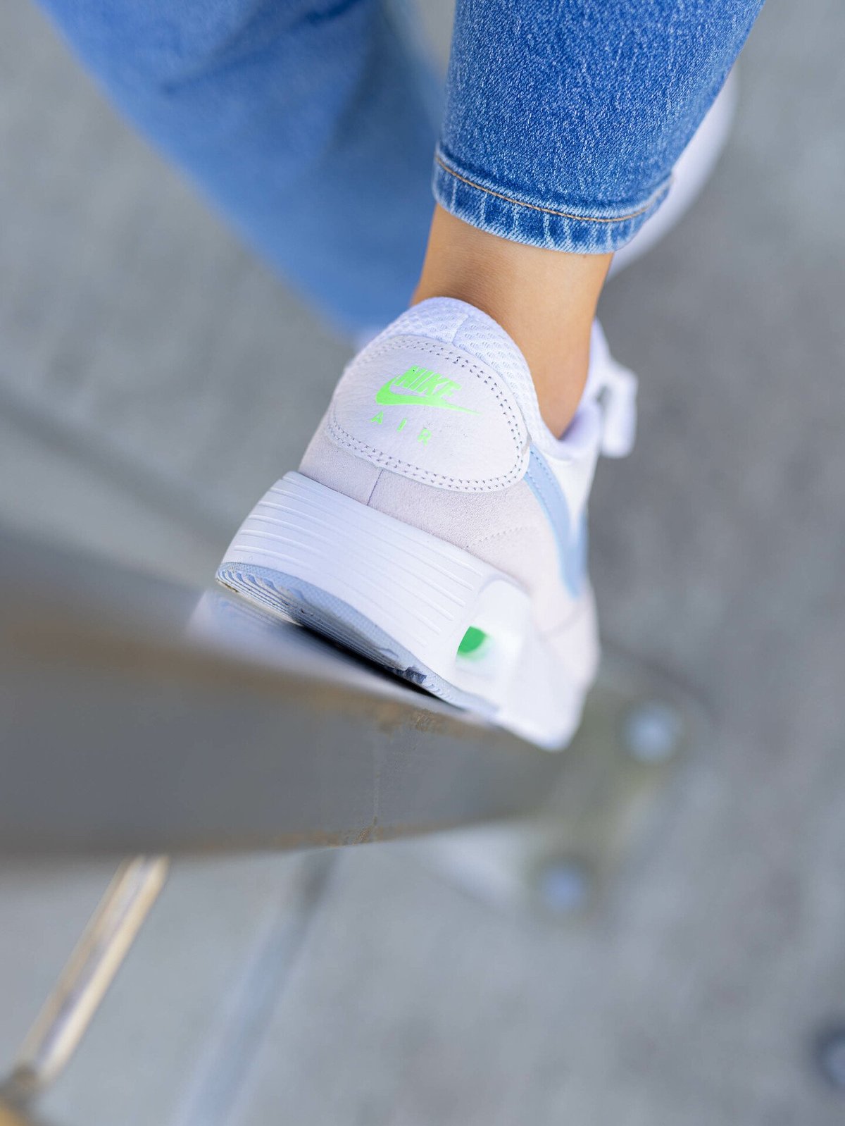 Nike Air Max SC White / Pearl Pink / Green Strike / Cobalt Bliss