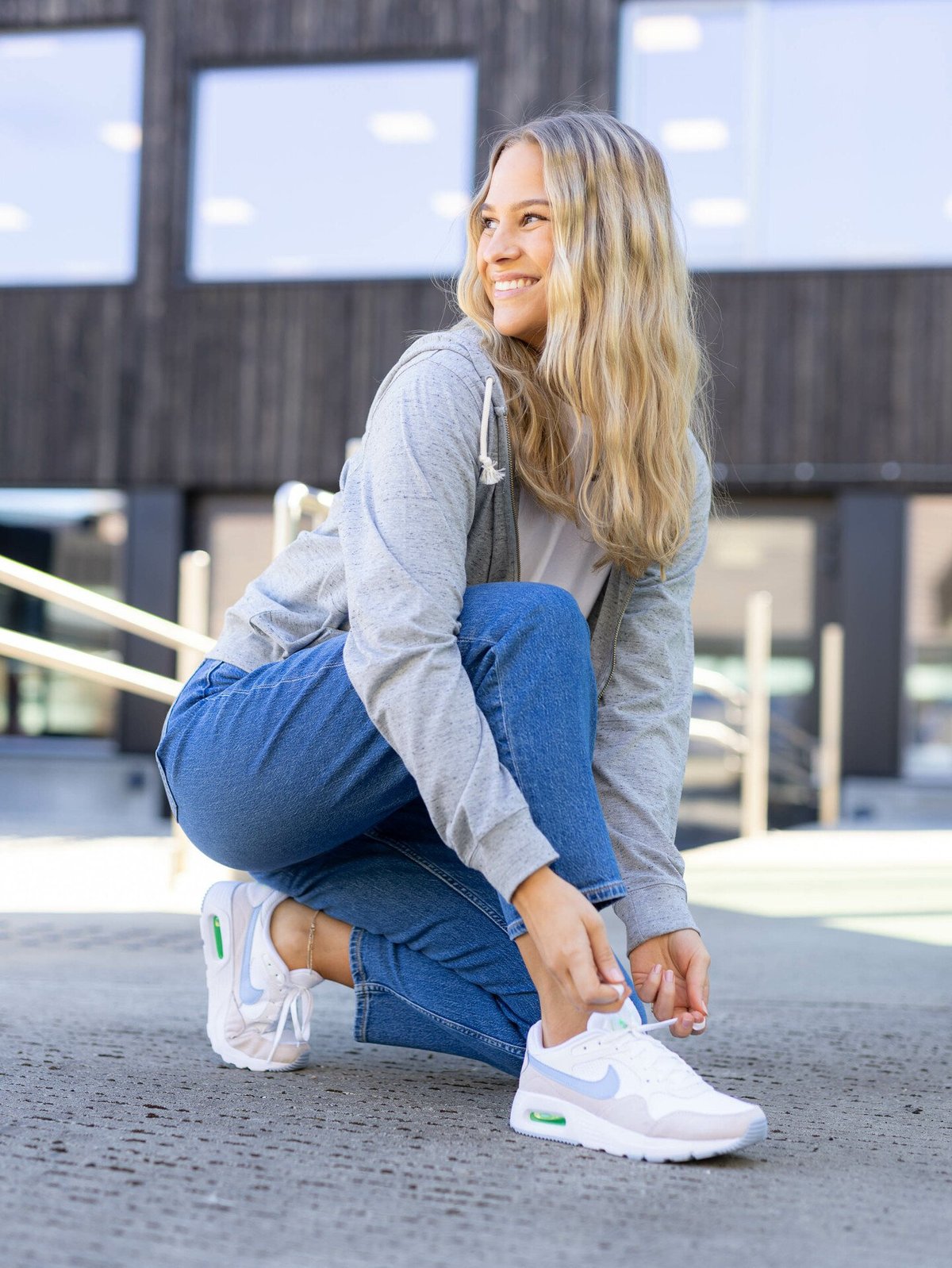 Nike Air Max SC White / Pearl Pink / Green Strike / Cobalt Bliss