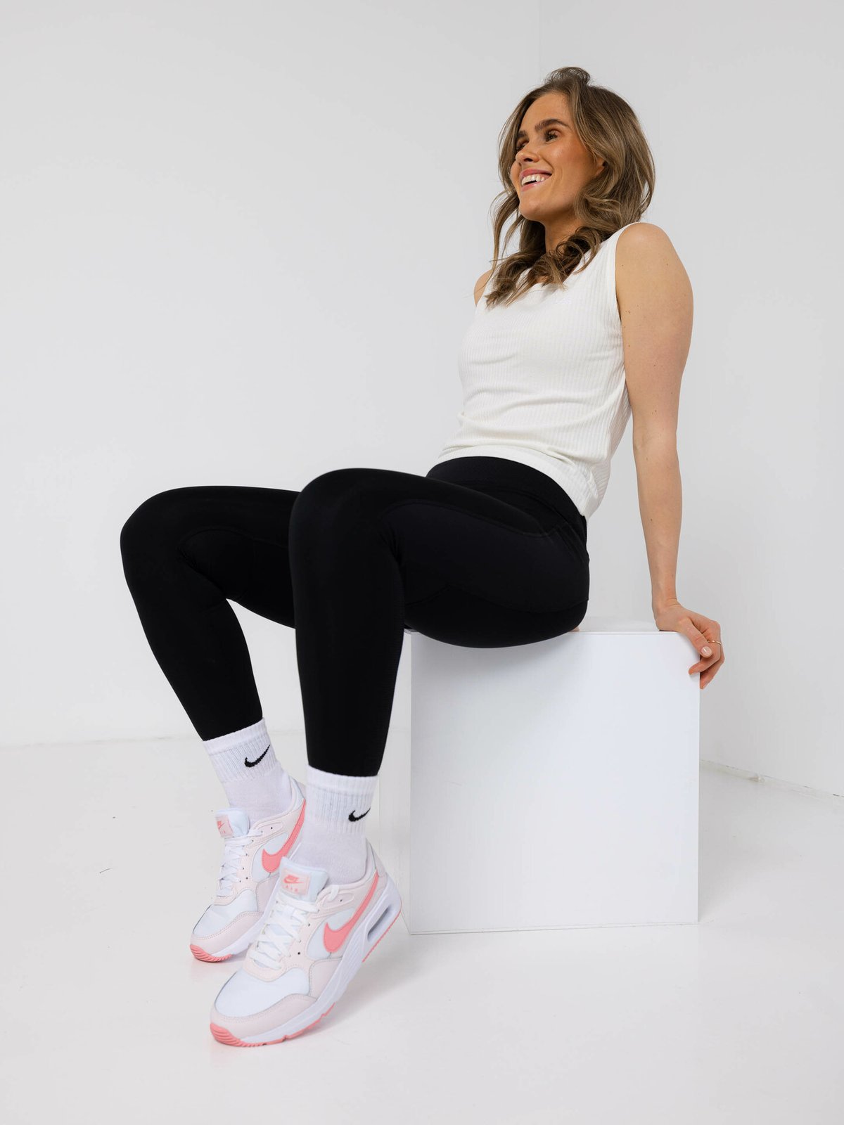 Nike Air Max SC Pearl Pink/Corak Chalk-White