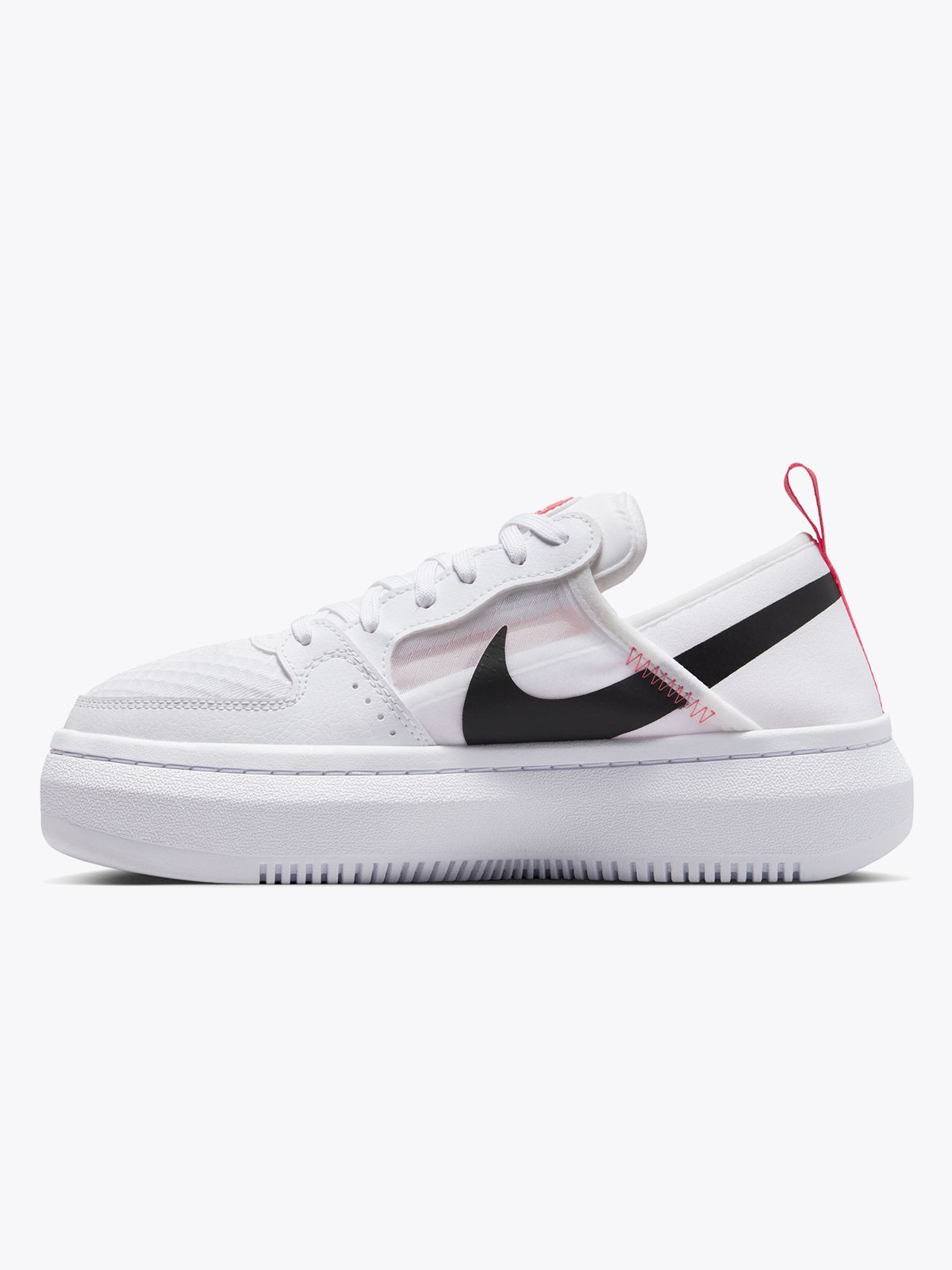 Nike Court Vision Alta White / Sea Coral-Black