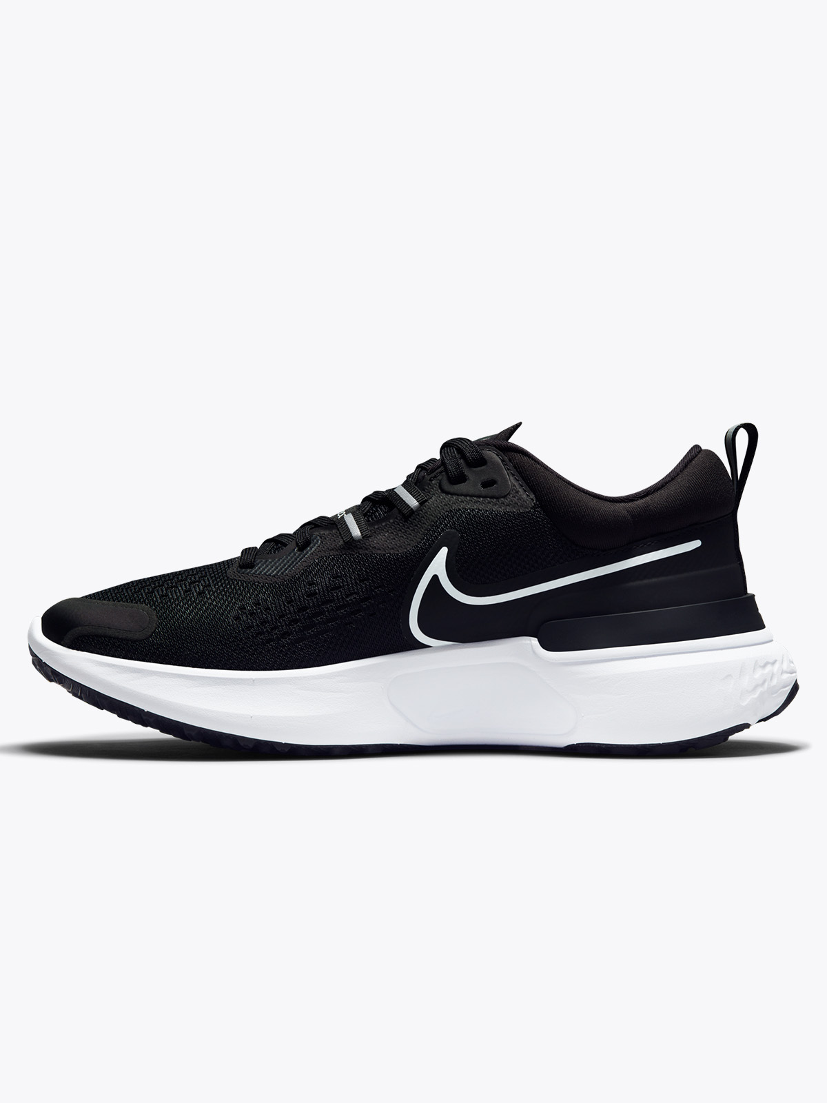 Nike React Miler 2 Svart/Smoke Grey/Hvit