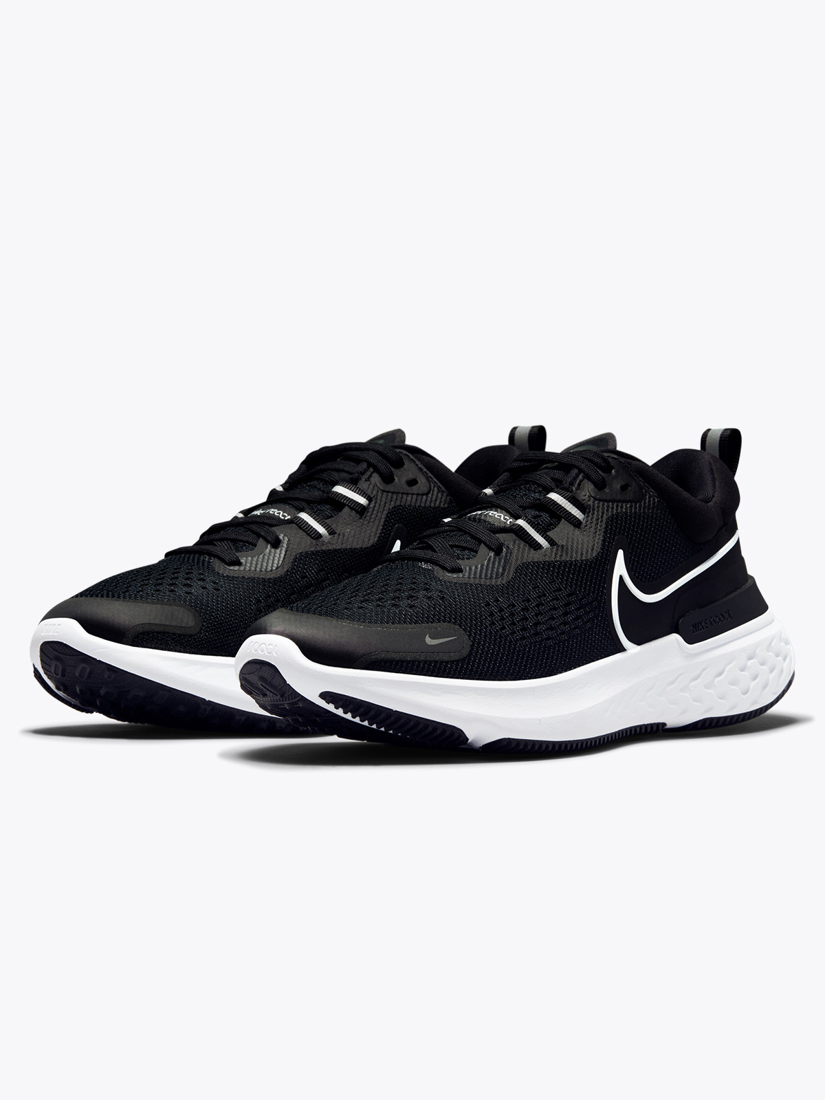 Nike React Miler 2 Svart/Smoke Grey/Hvit