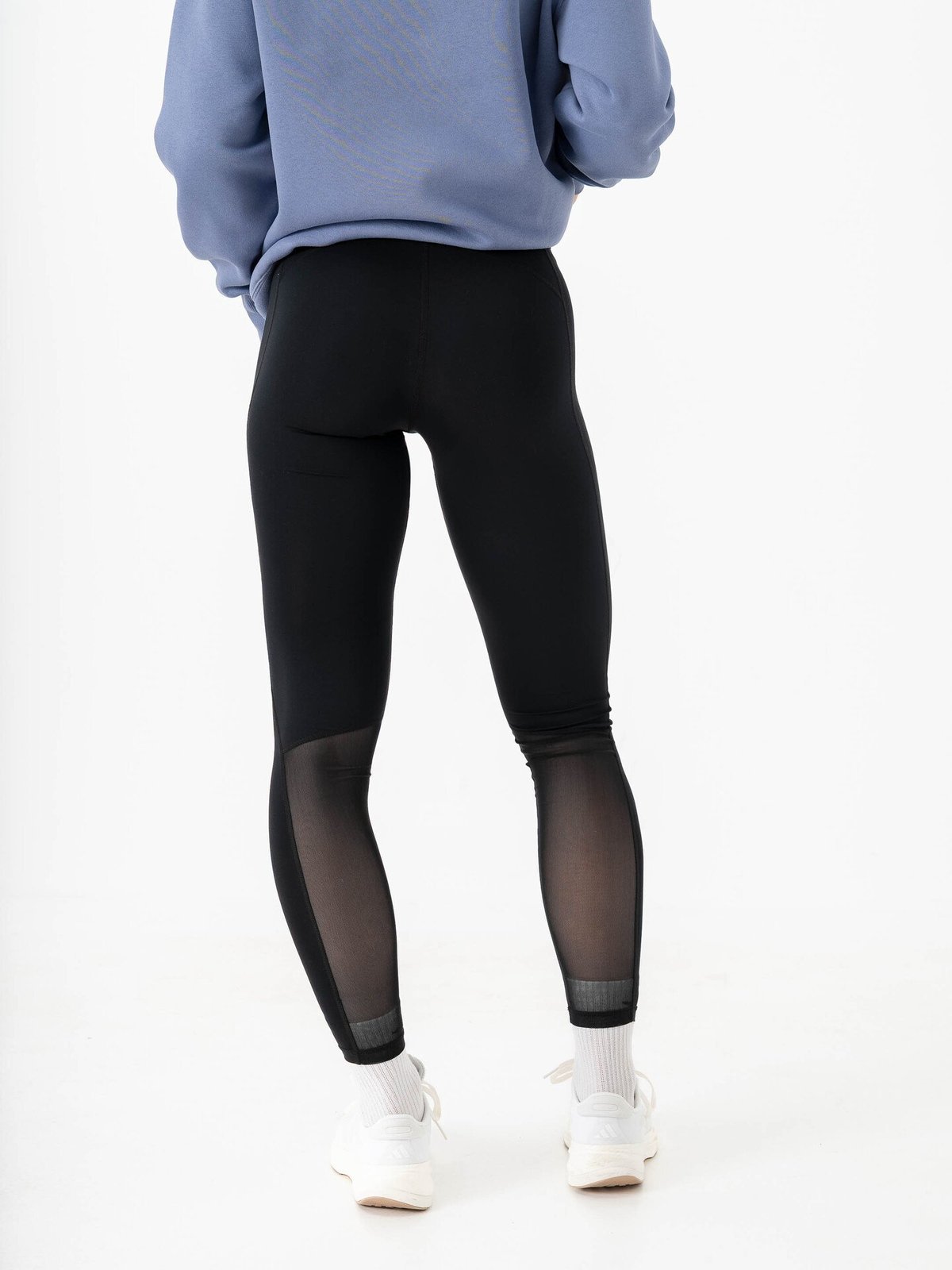 Nike Pro Mid Rise tights Black / White