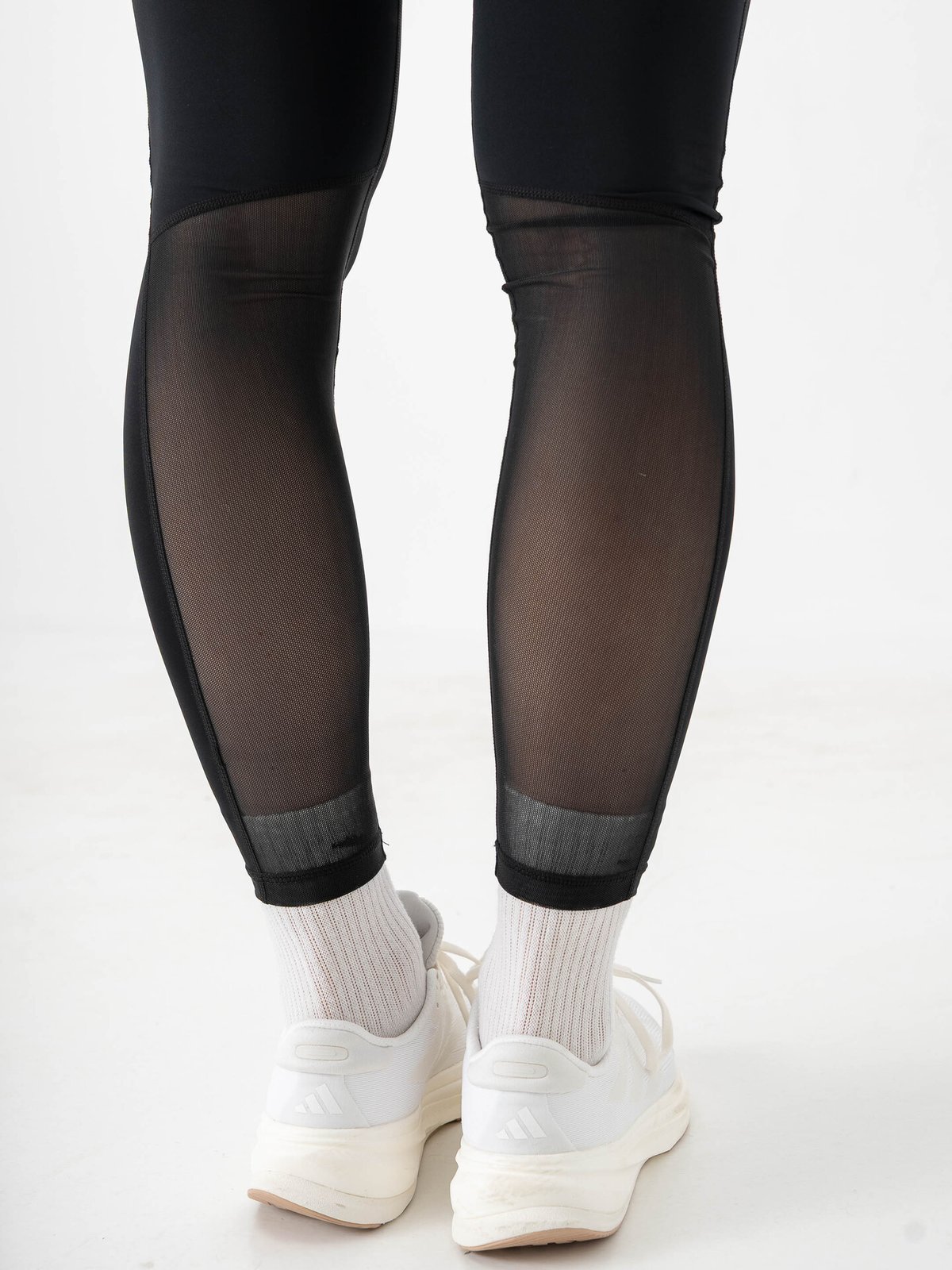Nike Pro Mid Rise tights Black / White