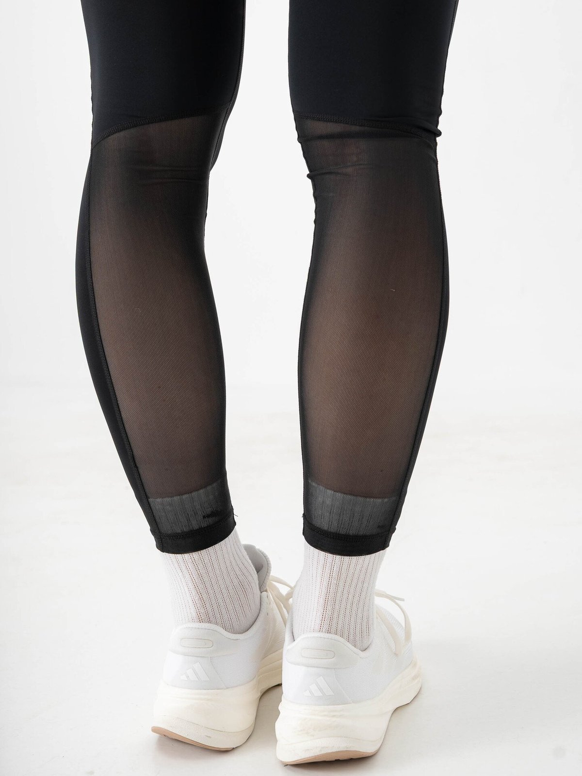 Nike Pro Mid Rise tights Black / White