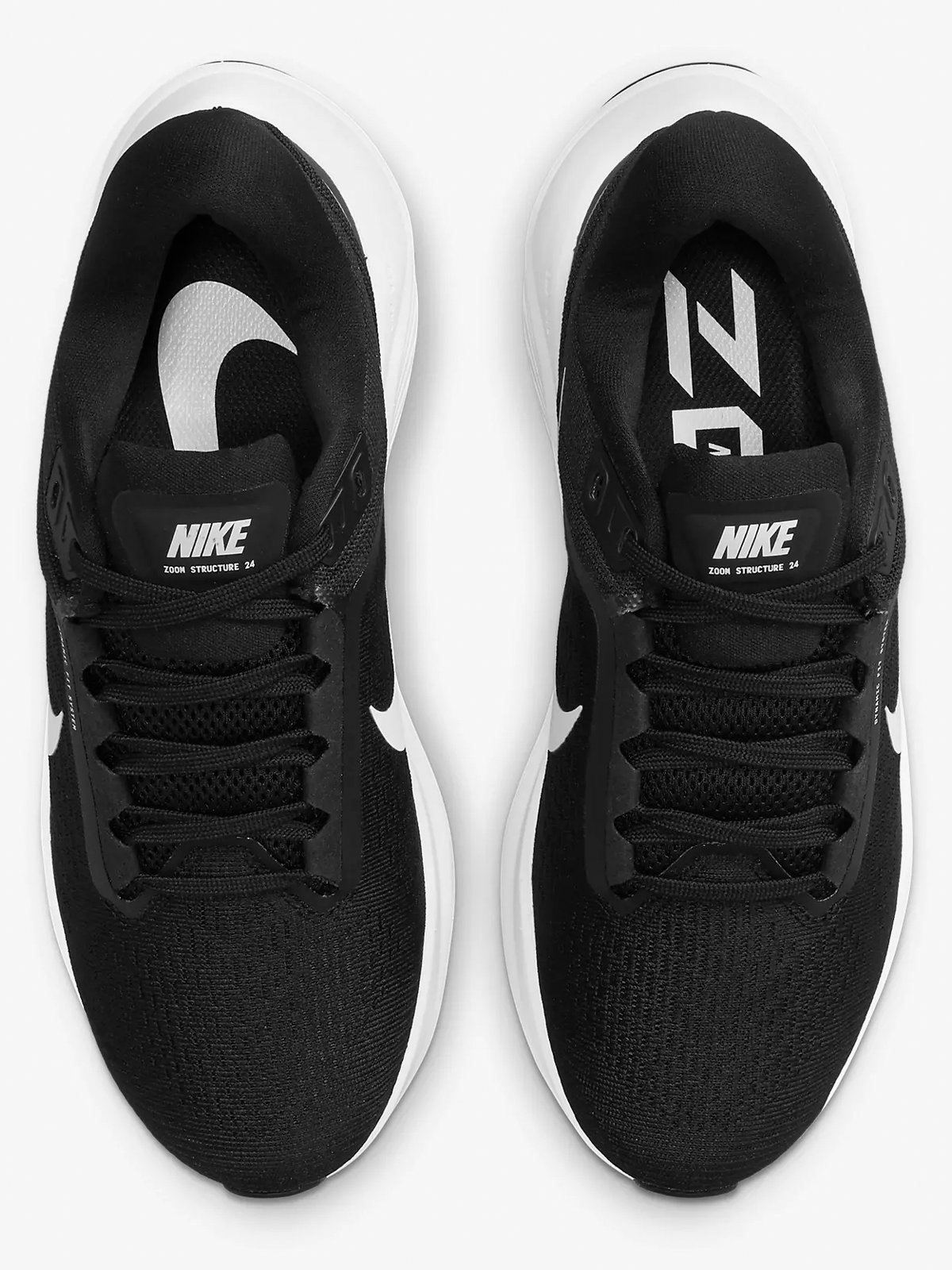 Nike Air Zoom Structure 24 Svart/Hvit
