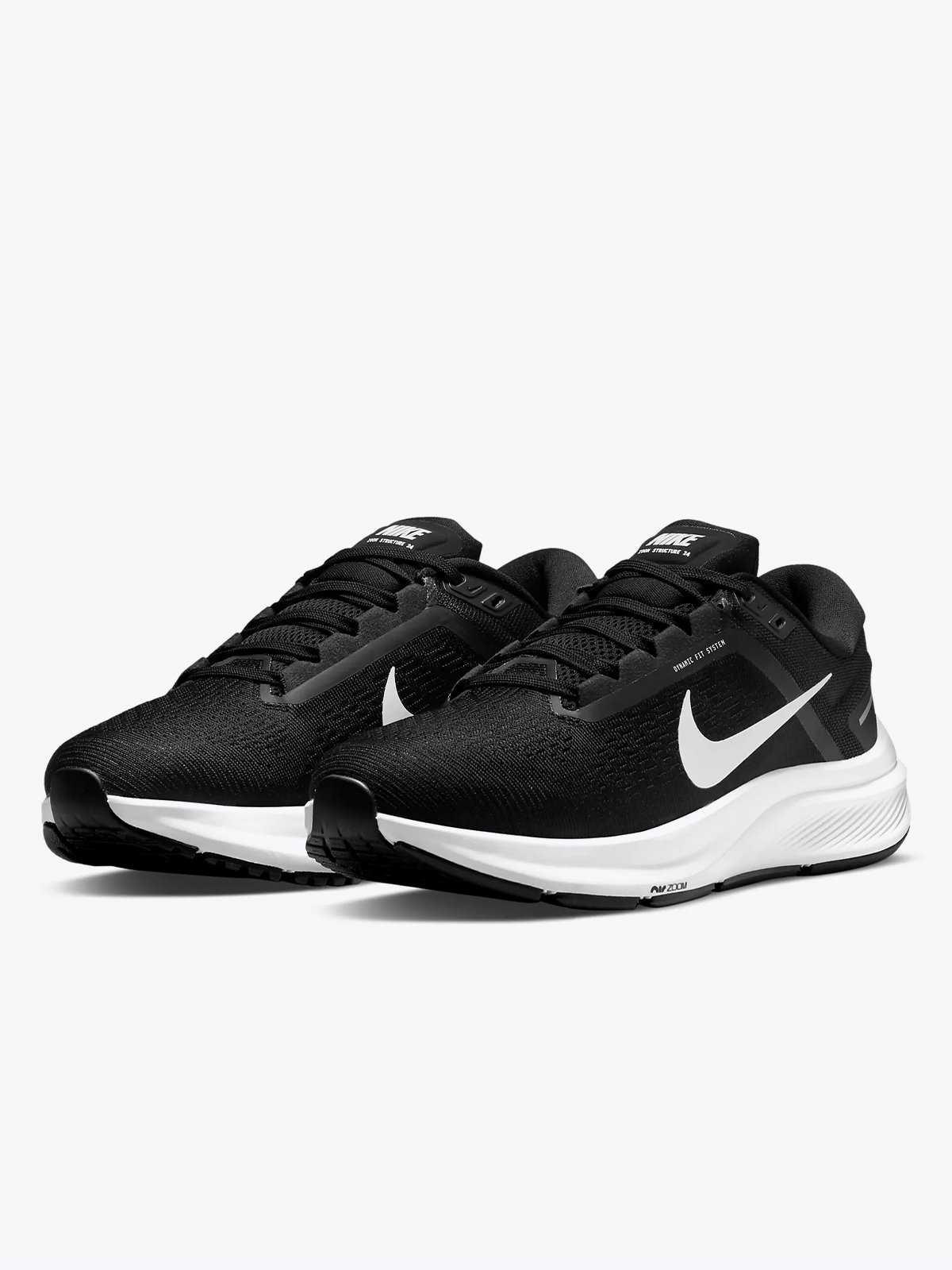 Nike Air Zoom Structure 24 Svart/Hvit