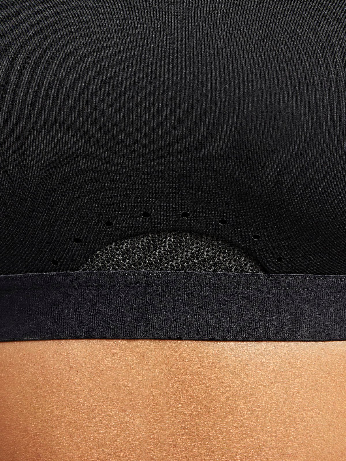 Nike Swoosh HS Bra Non-Pad Svart/Svart/Dark Smoke Grey/Hvit