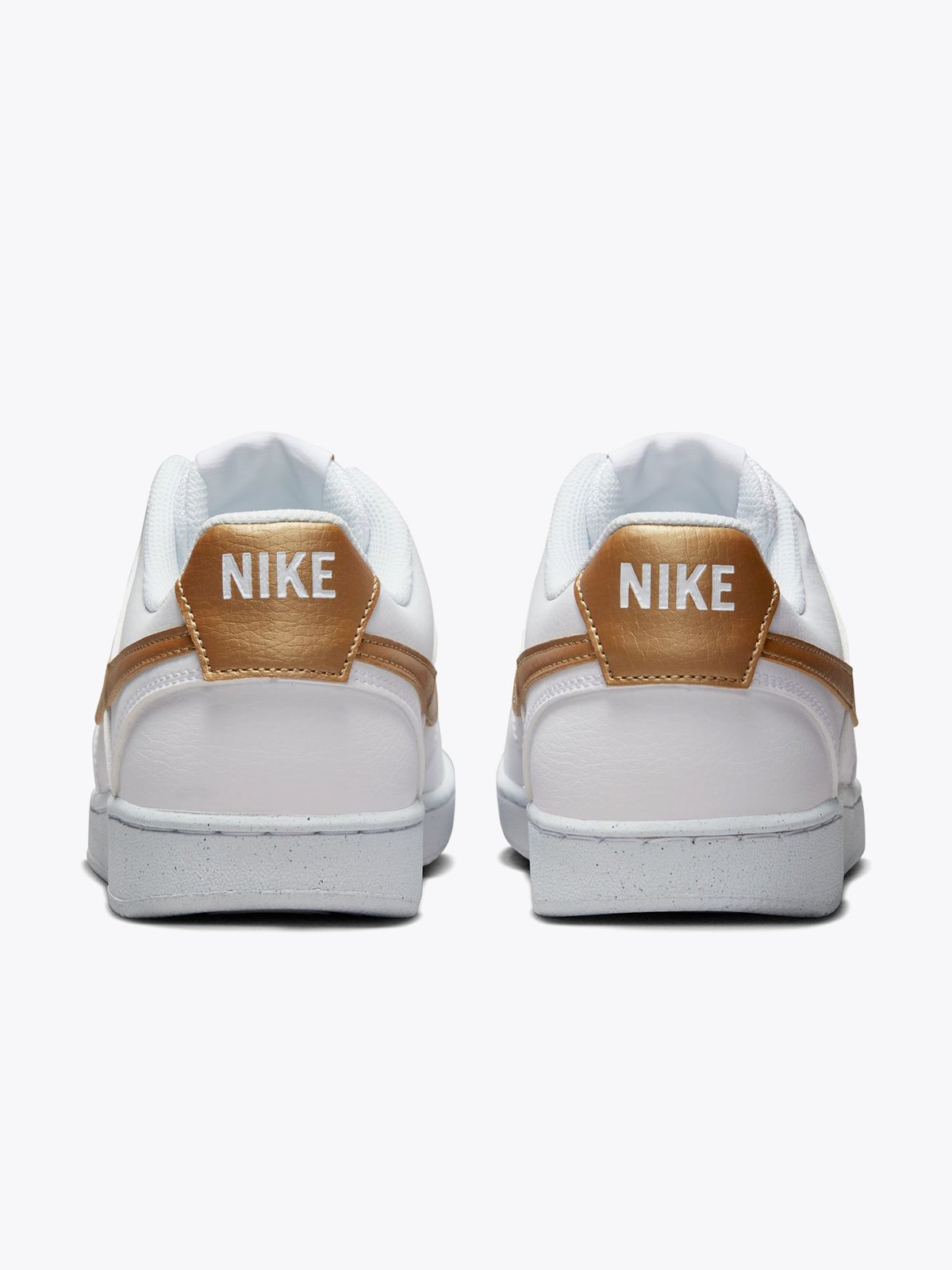 Nike Court Vision Low Next Nature White / Metallic gold