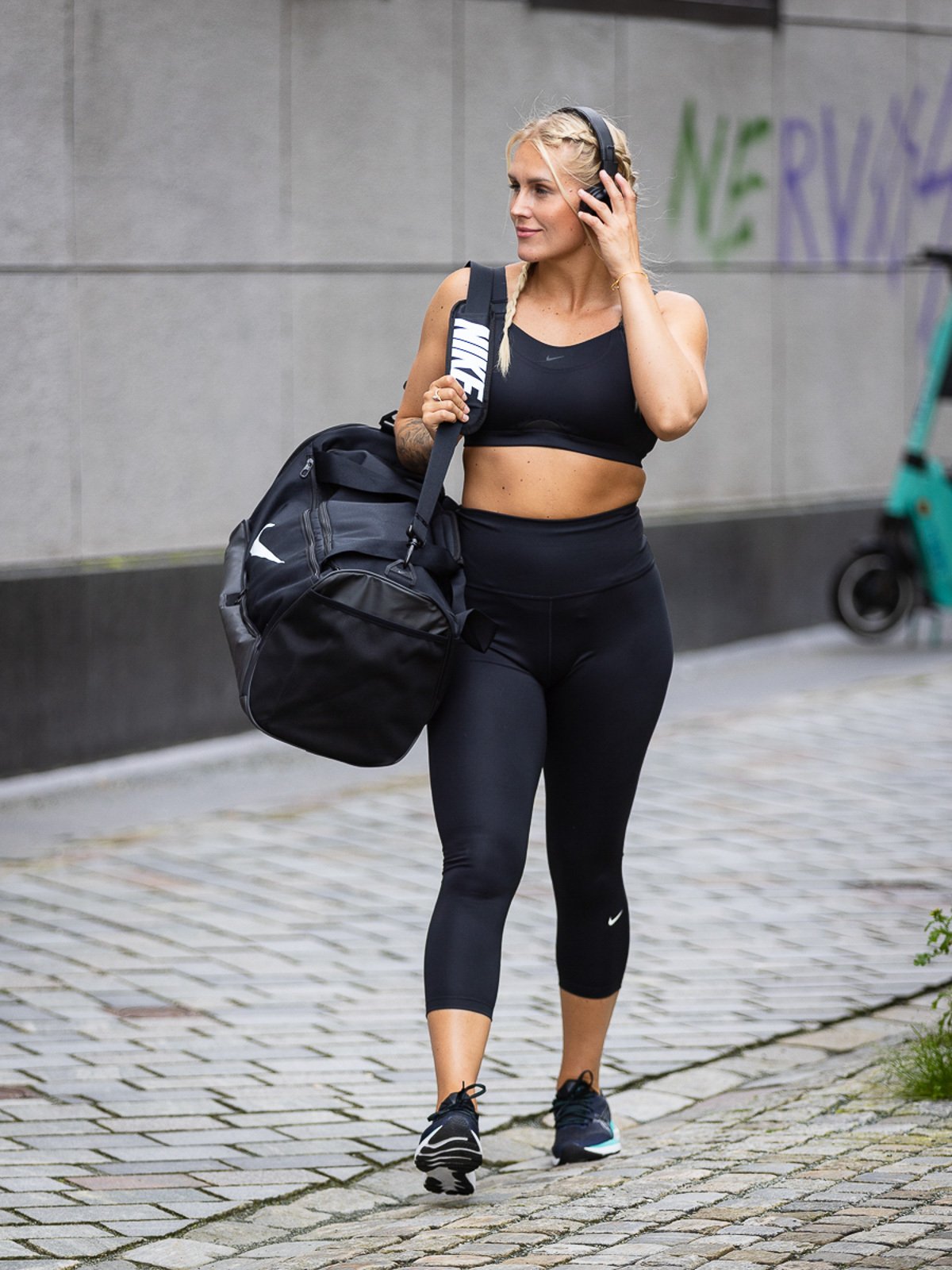 Nike Brasilia Training Duffel Bag 60L Svart/Svart/Hvit