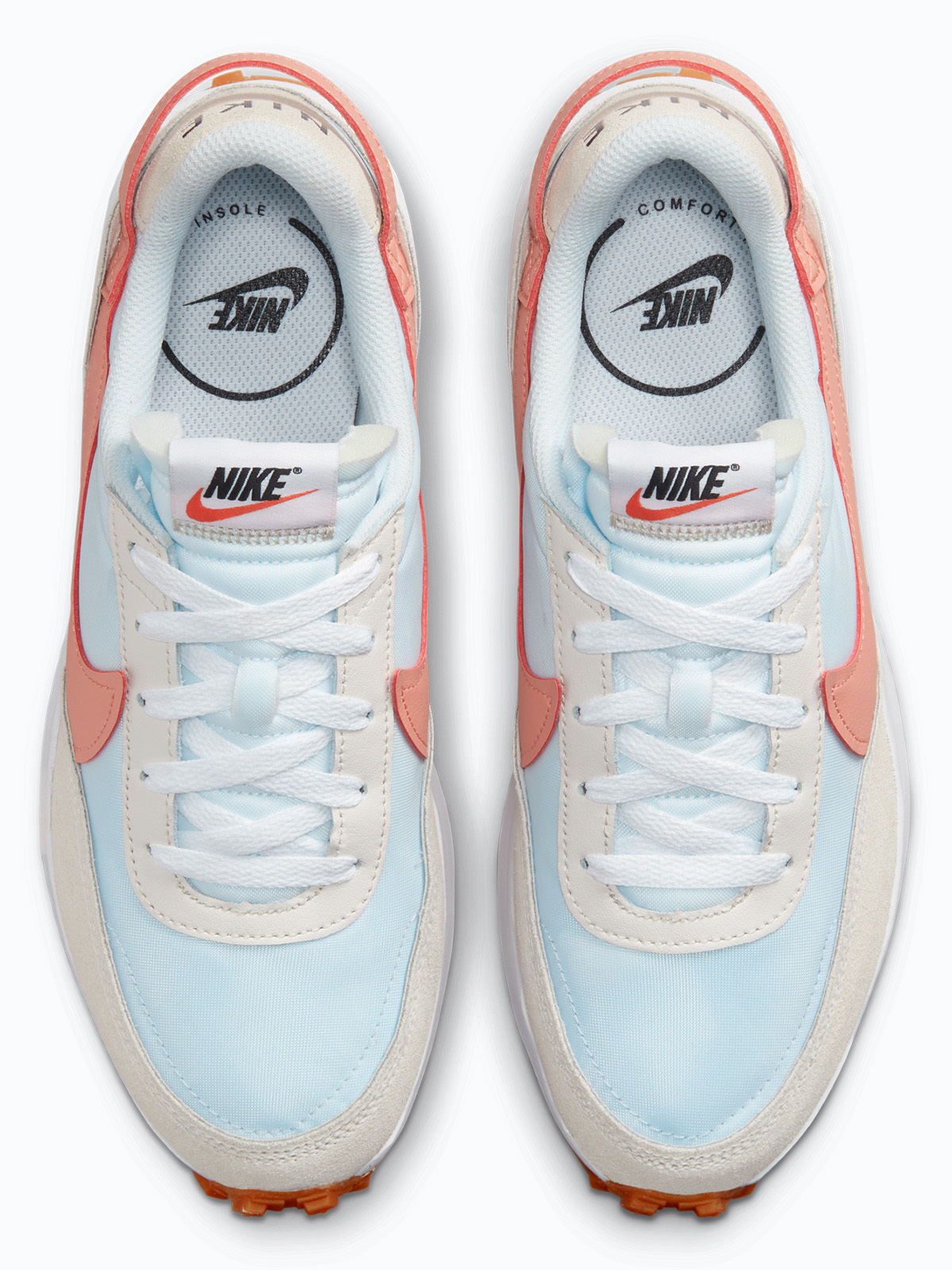 Nike Waffle Debut Football Grey/Phantom/Oransje/Light Madder Root