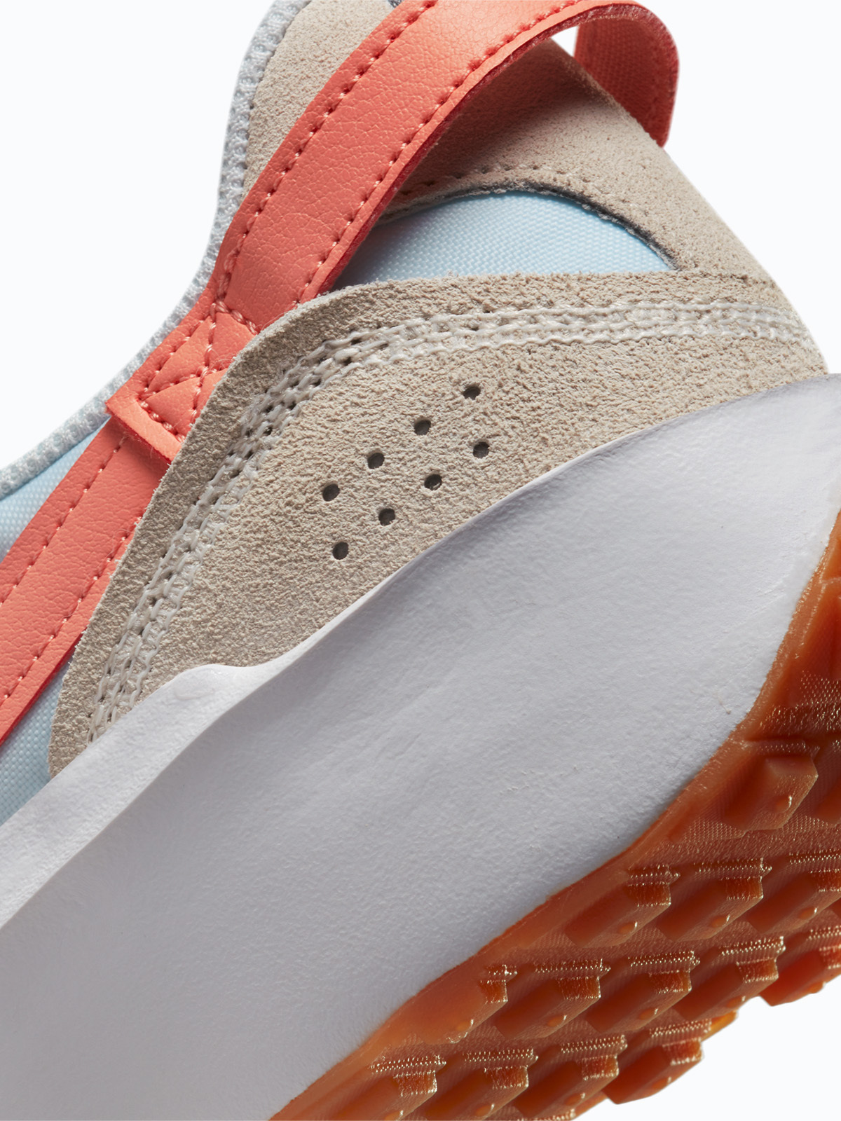 Nike Waffle Debut Football Grey/Phantom/Oransje/Light Madder Root