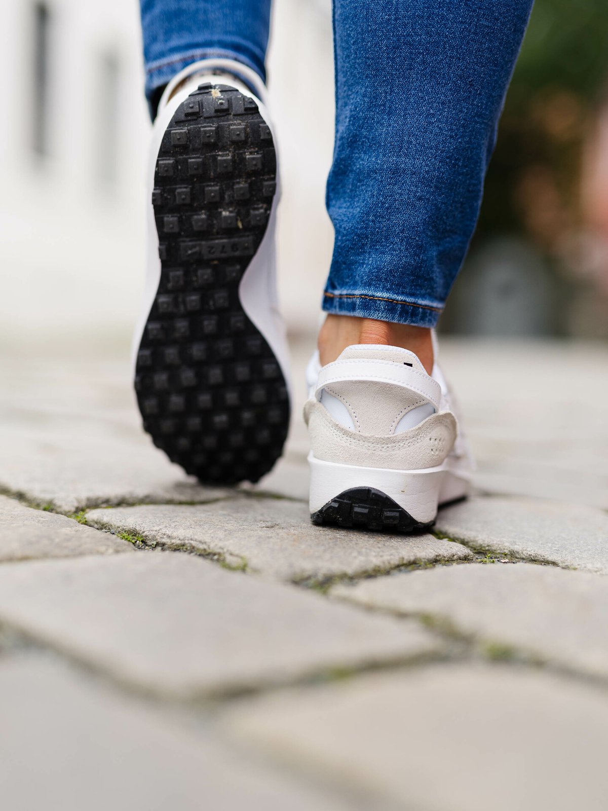 Nike Waffle Debut Hvit/Svart/Oransje/Hvit