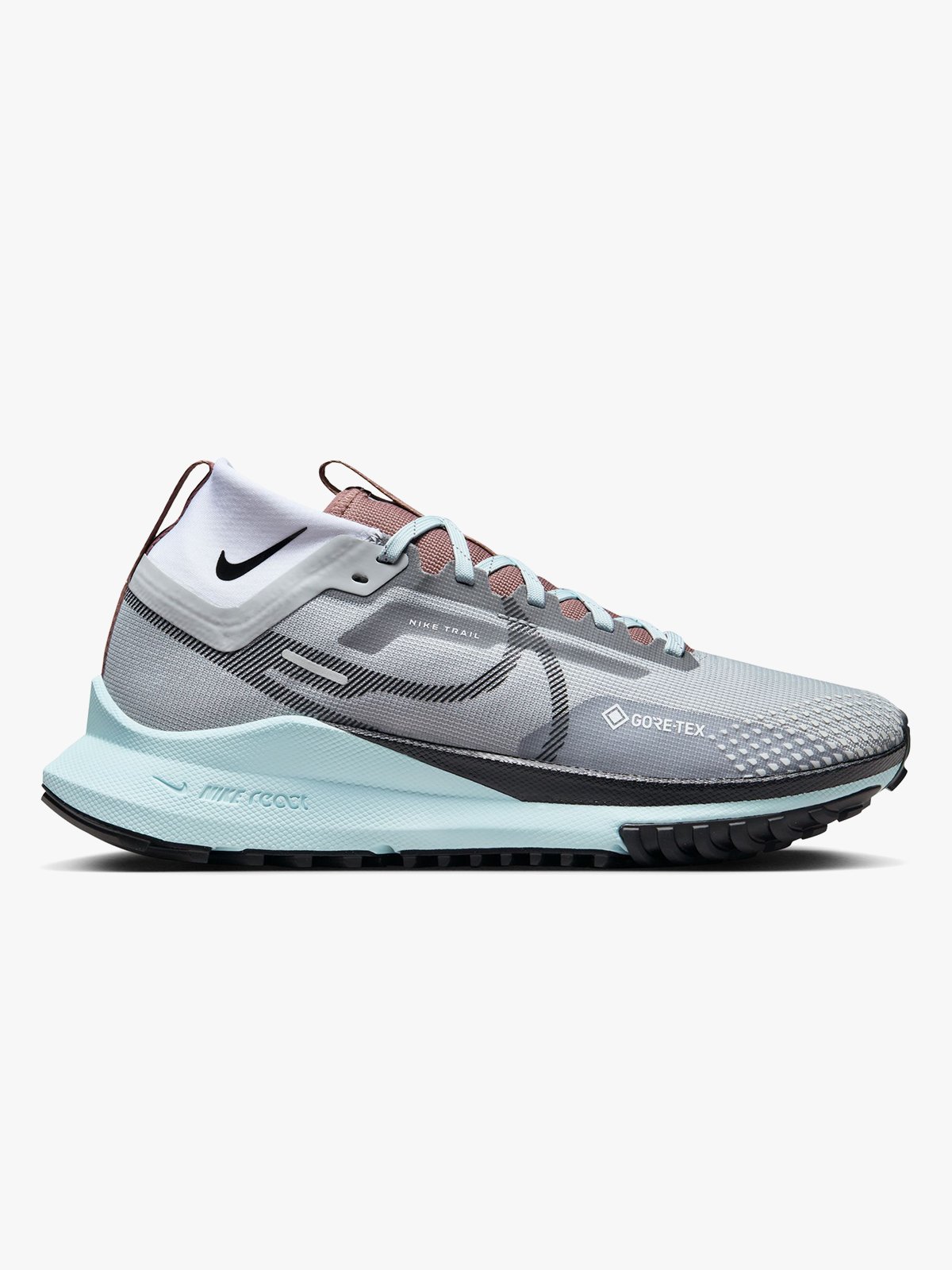 Nike React Pegasus Trail 4 GTX Smoke Grey / Black-Glacier Blue