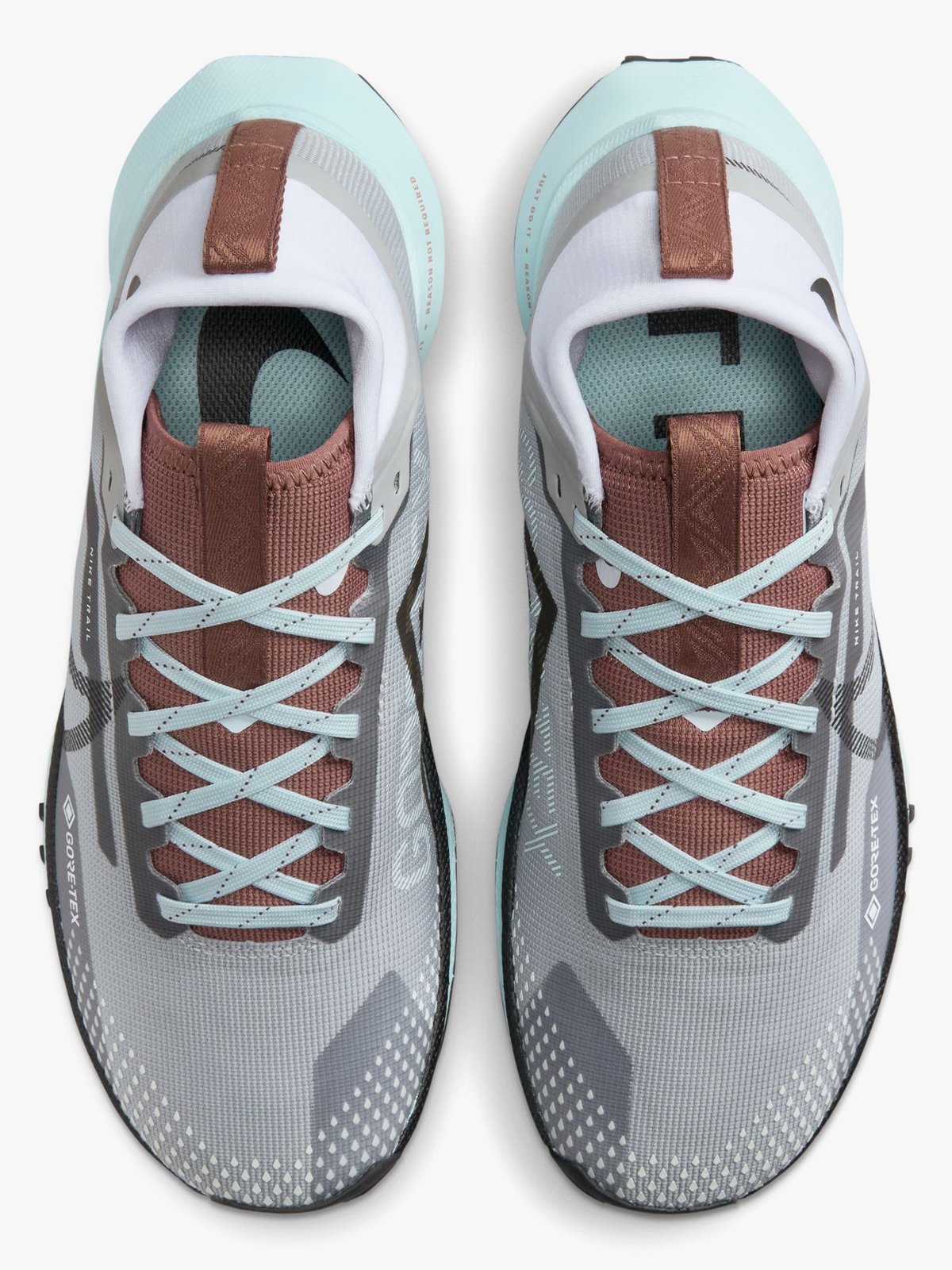 Nike React Pegasus Trail 4 GTX Smoke Grey / Black-Glacier Blue