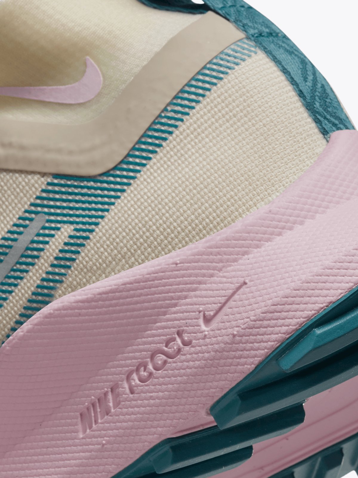 Nike React Pegasus Trail 4 GTX Sand Drift/Coconut Milk/Pearl Pink/Mineral Teal