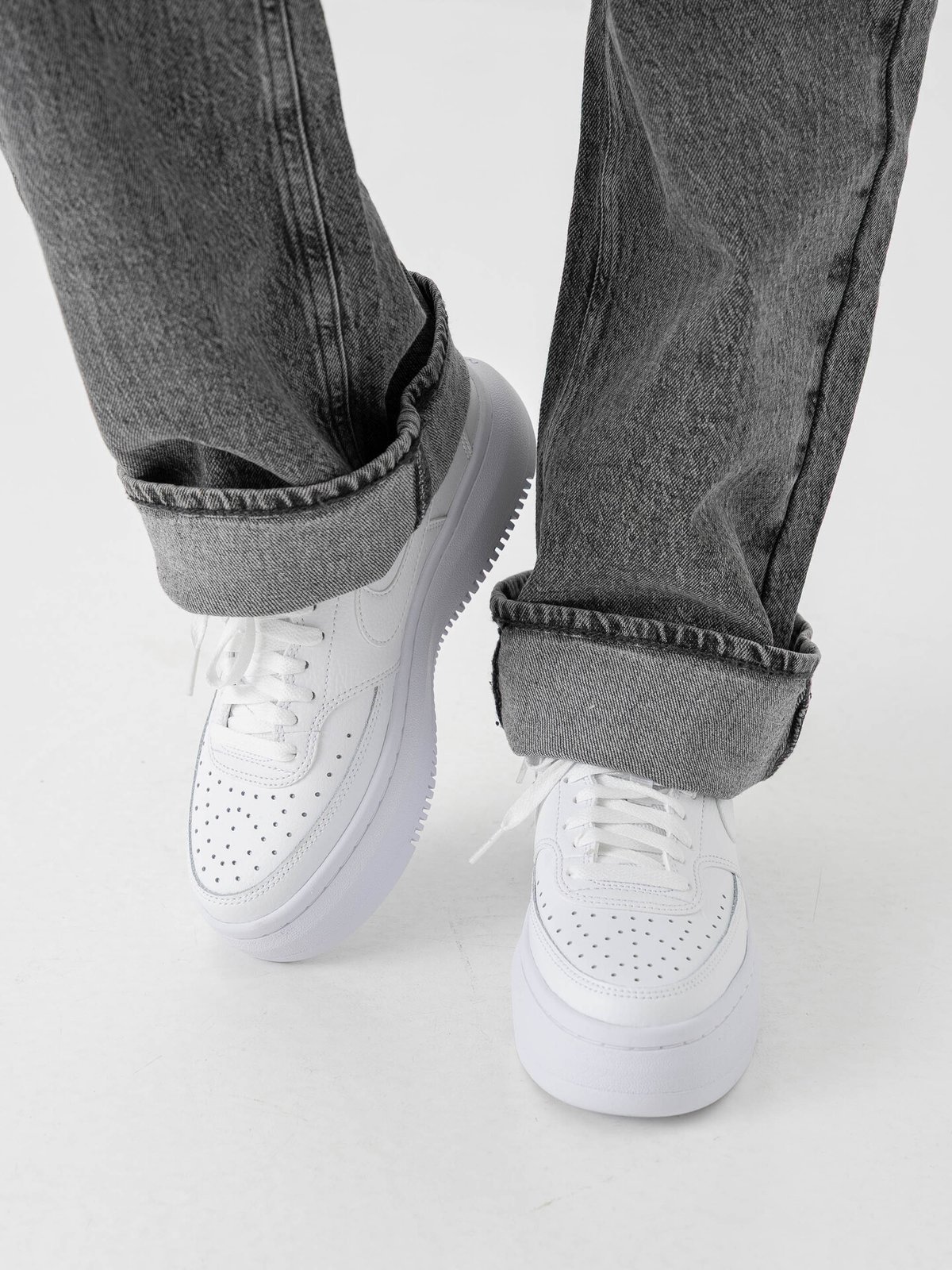 Nike Court Vision Alta Leather White