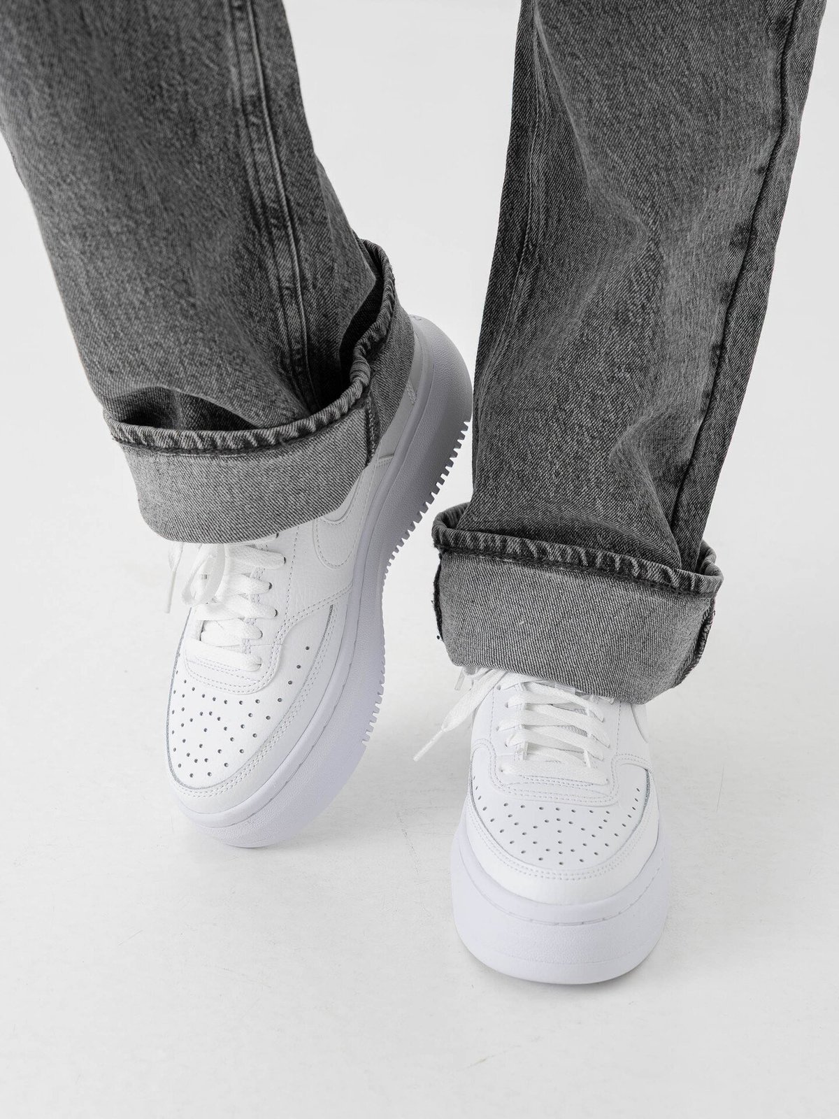 Nike Court Vision Alta Leather White