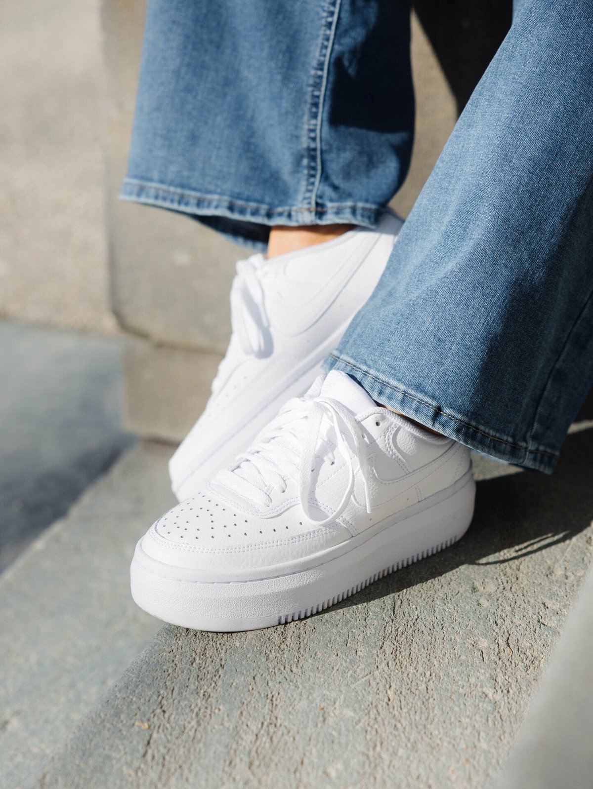 Nike Court Vision Alta Leather White