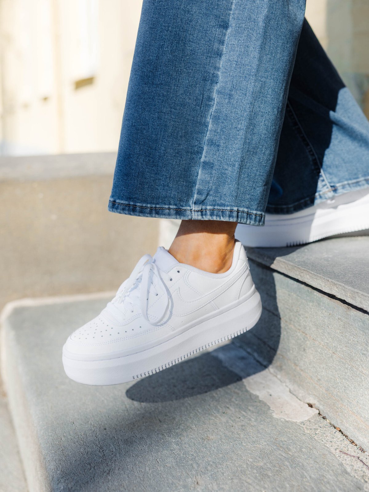 Nike Court Vision Alta Leather White