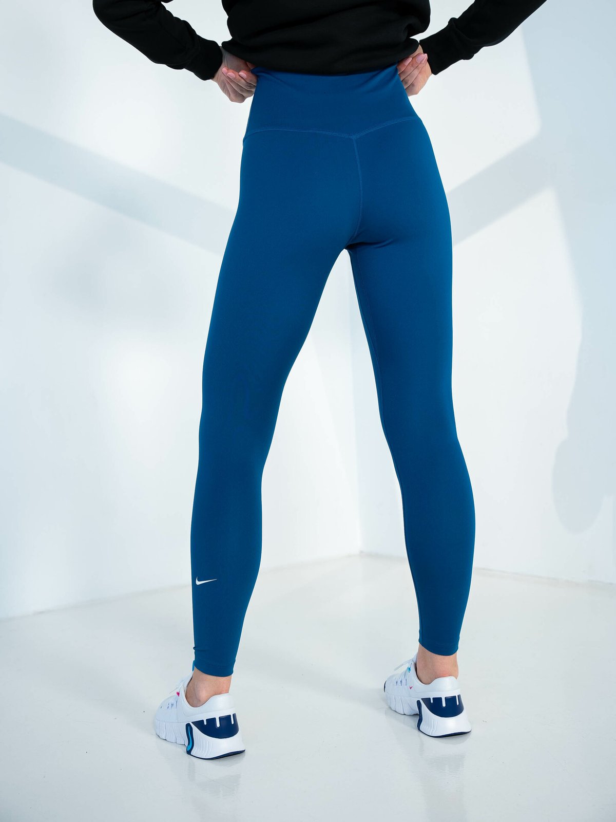 Nike One Dri-Fit High-Rise Tight Blue