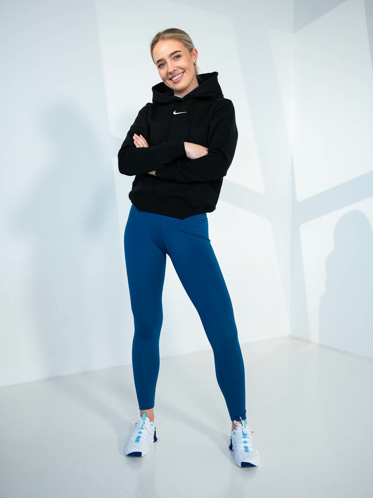 Nike One Dri-Fit High-Rise Tight Blue