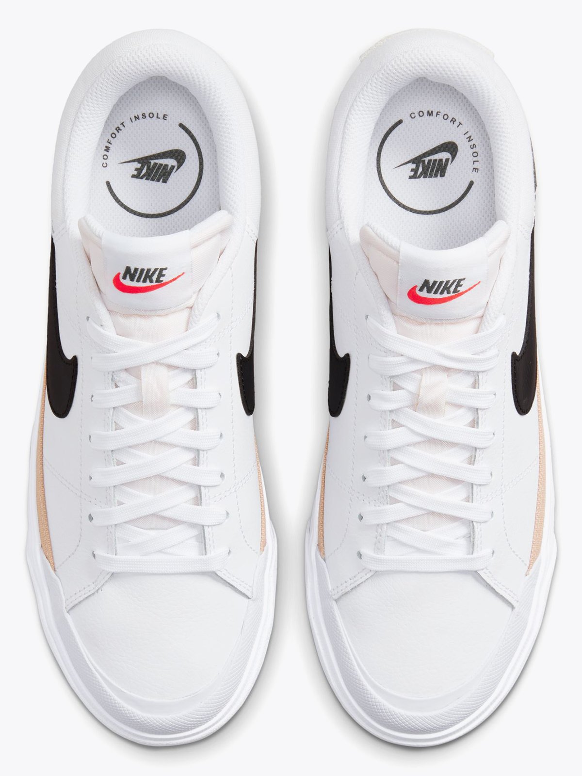 Nike Court Legacy Lift White / Hemp / Team Orange