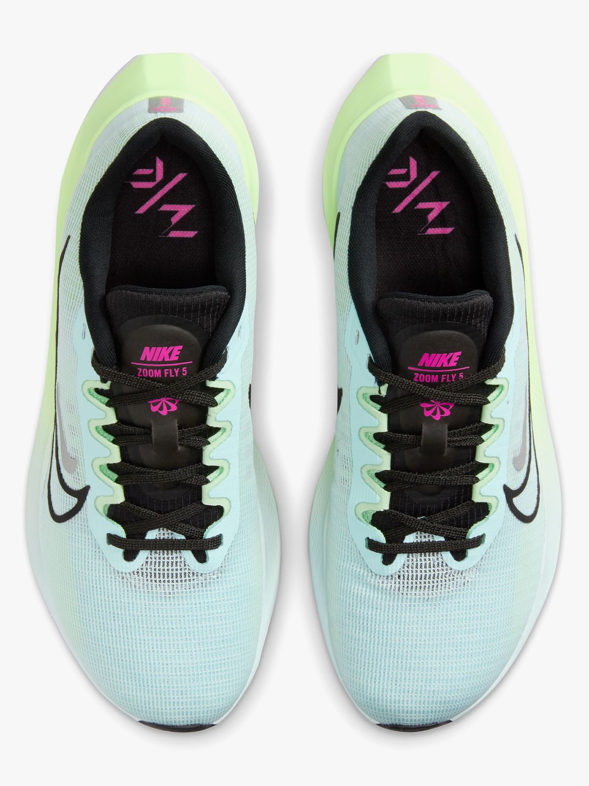 Nike Zoom Fly 5 Glacier Blue / Black / Vapor Green