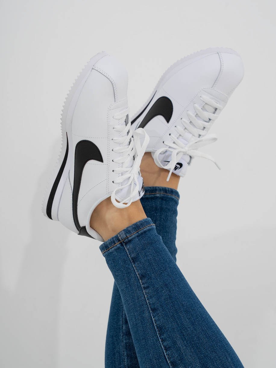 Nike Cortez Leather White / Black